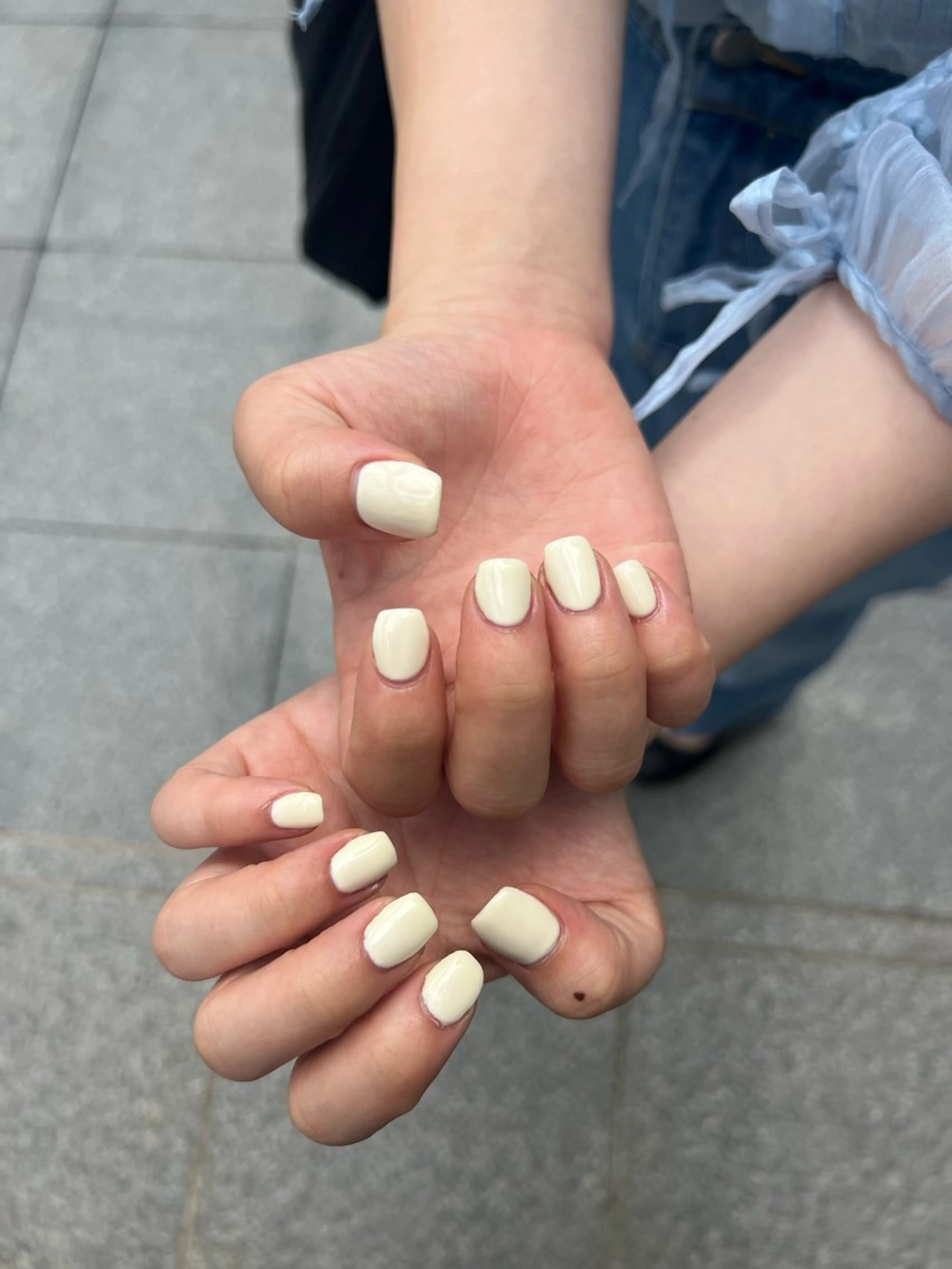 ネイル ワンカラーネイル VINGT NAIL Aika.Kのネイルデザイン