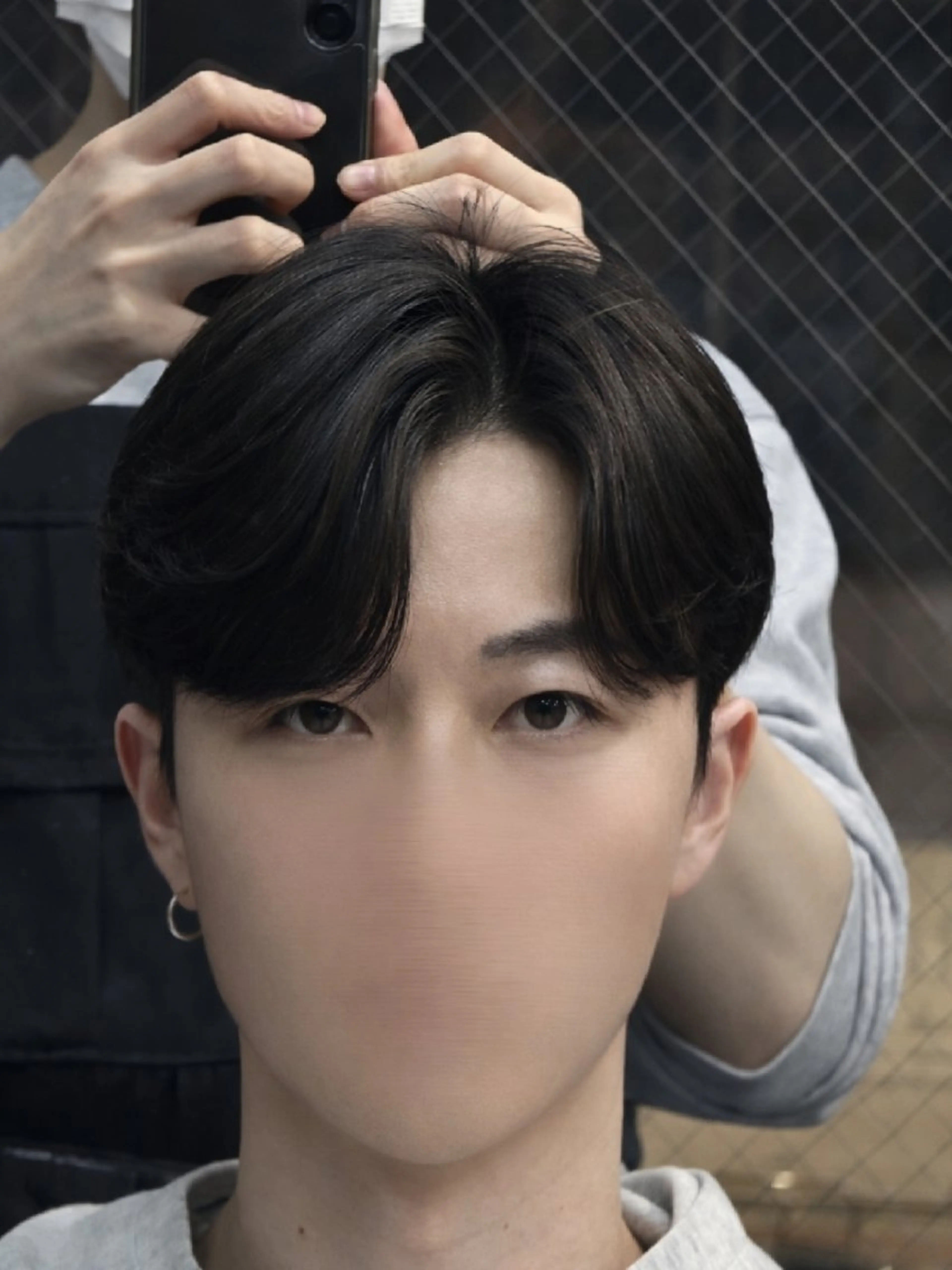 メンズ ダウンパーマ カルマパーマ メンズ韓国風 メンズパーマ カット パーマ 韓国メンズヘア/ コウセイのヘアスタイル