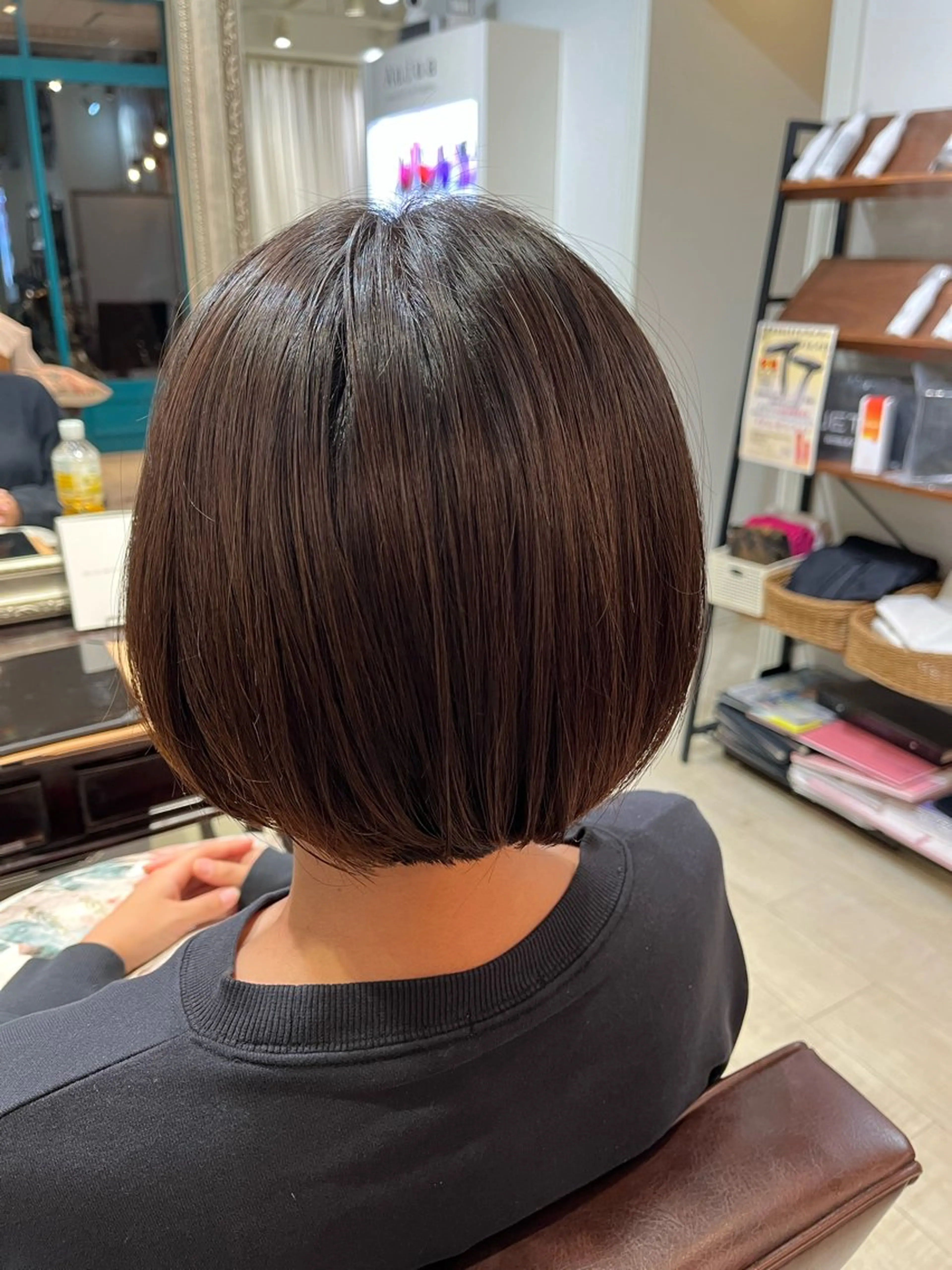 ショート ボブ レイヤー/透明感/髪 質改善/メンズ/佐藤のヘアスタイル