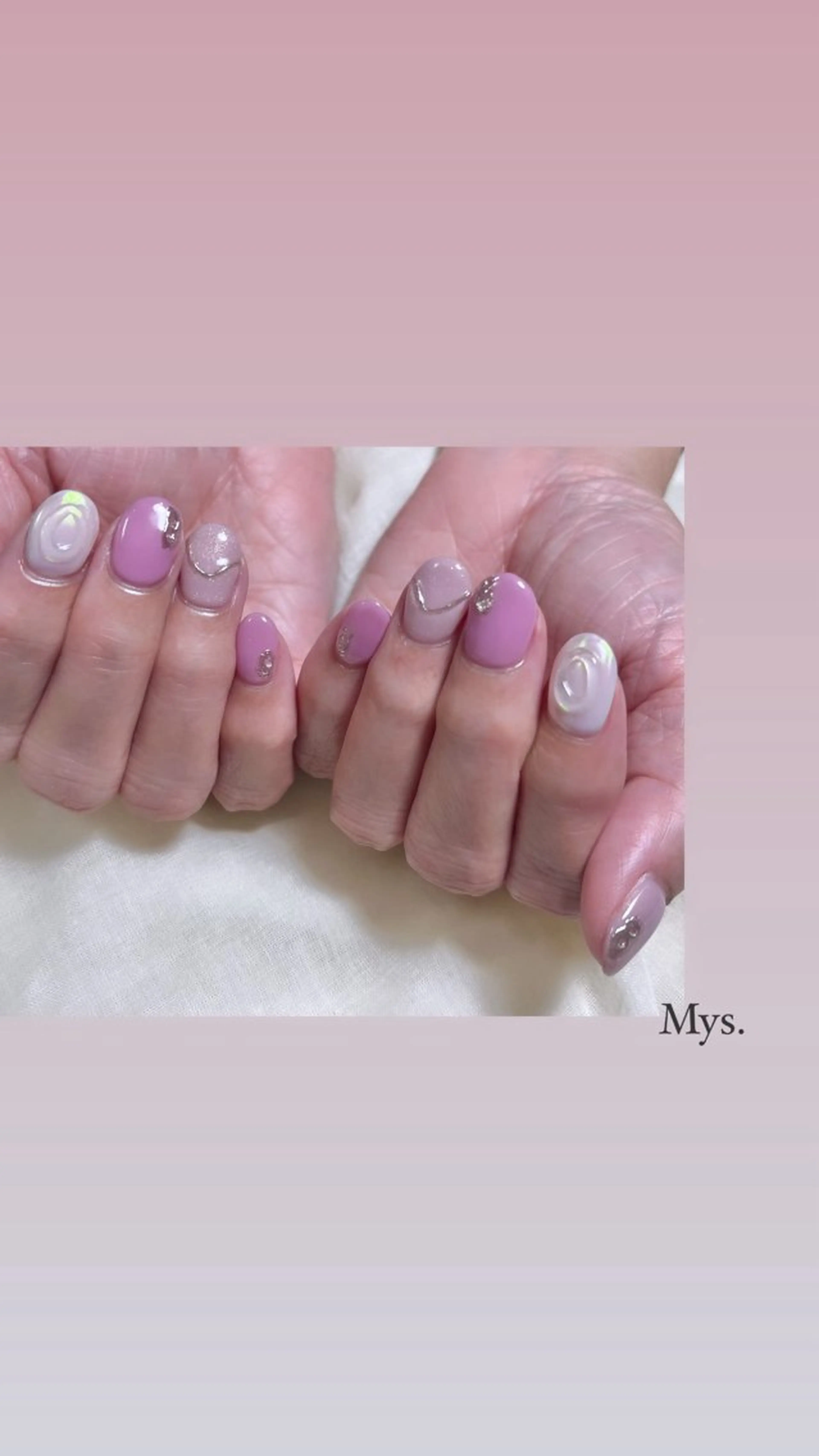 ネイル Mys. 松本結衣のネイルデザイン