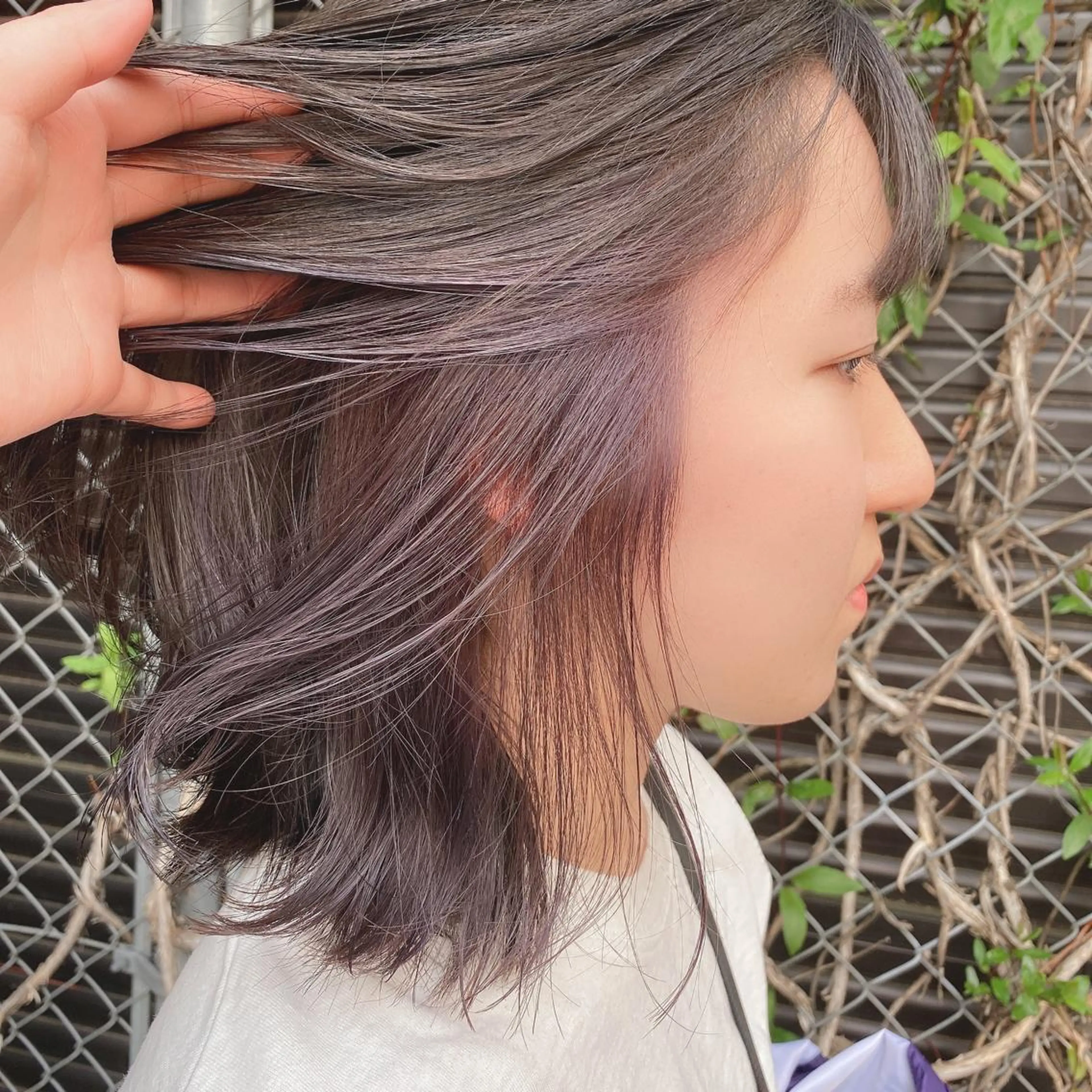 セミロング カラー かりん 🤍のヘアスタイル