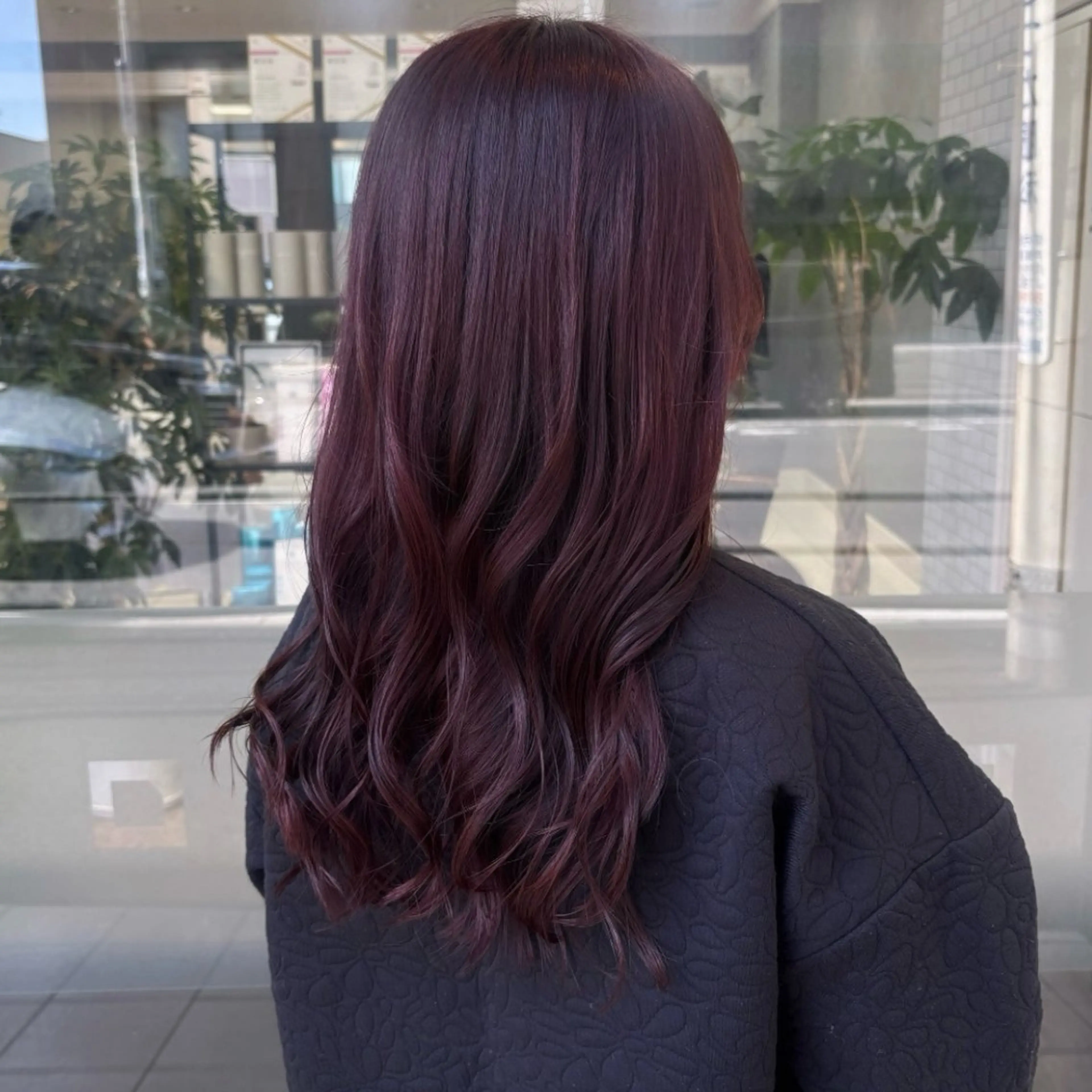 カラー ブリーチ ブラウンカラー ダブルカラー ブリーチなしカラー レッドカラー ヘアカラー ブリーチなしダブル カラー/暖色/麻咲のヘアスタイル