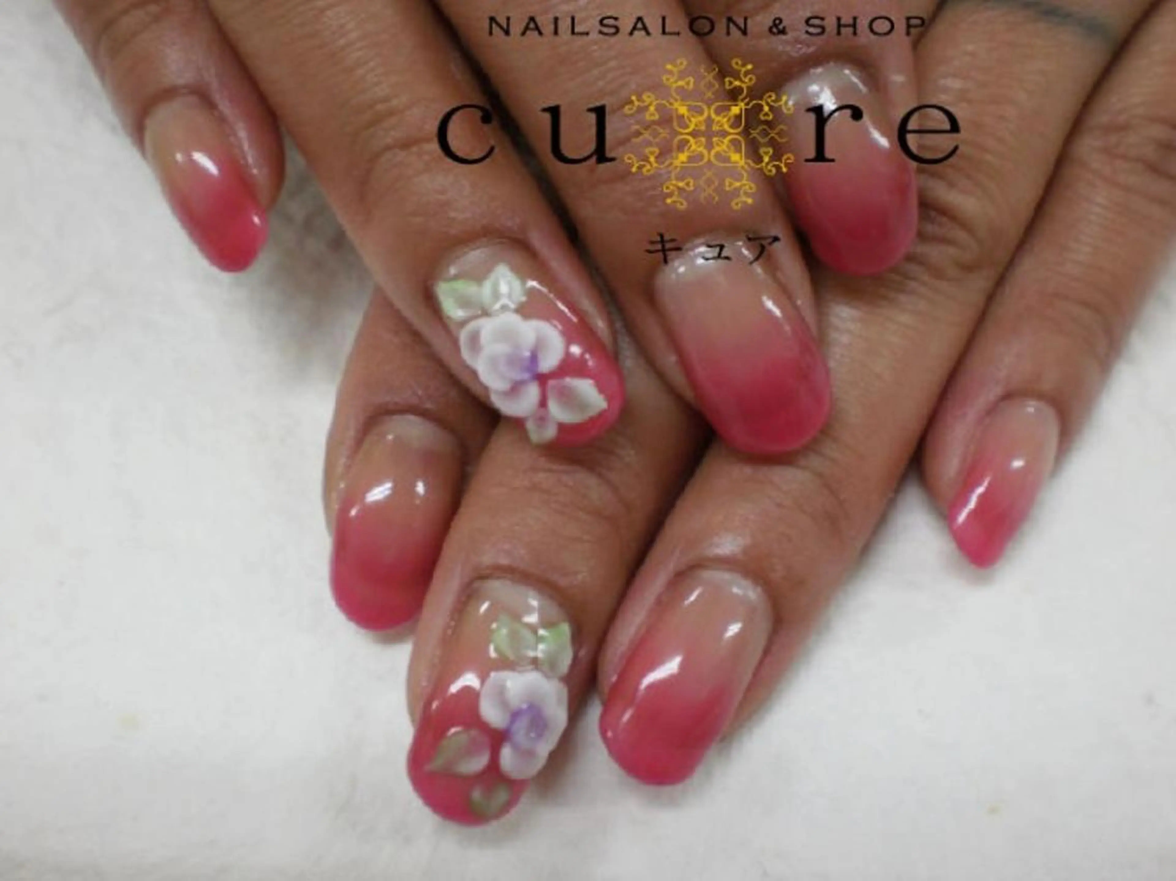 ミディアム ネイル ネイルサロン Cureのネイルデザイン