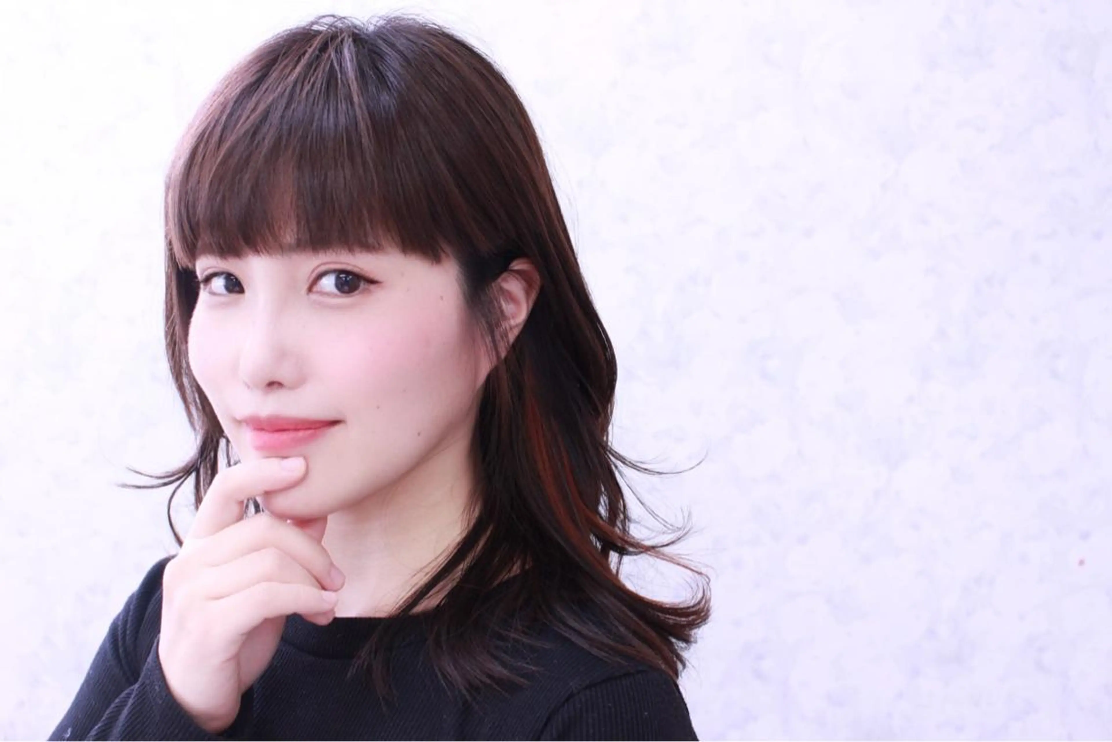 ミディアム カラー 髪質改善のプロ✨りな さんのヘアスタイル