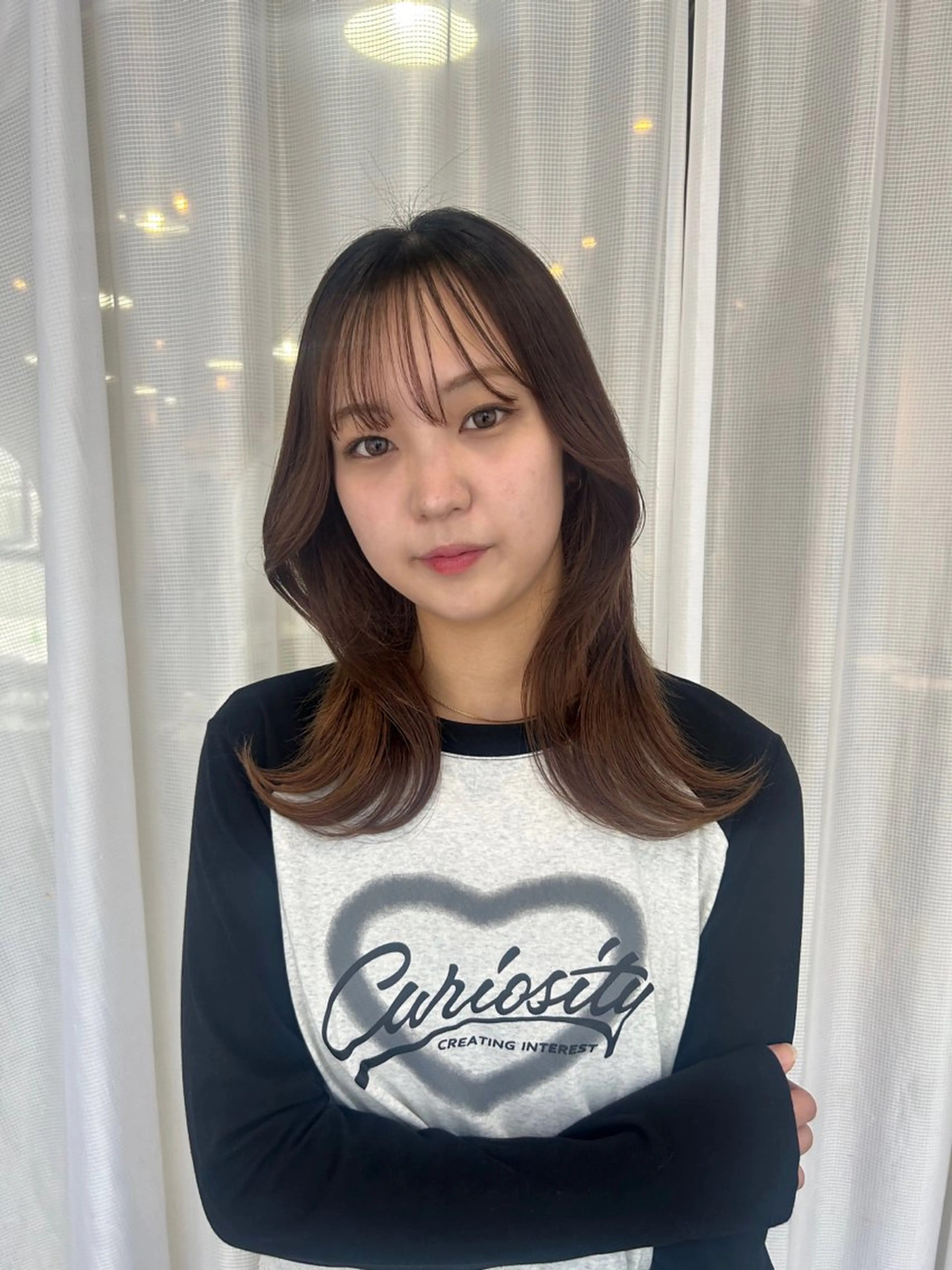 セミロング カラー トリートメント 【 pia 】 とものヘアスタイル