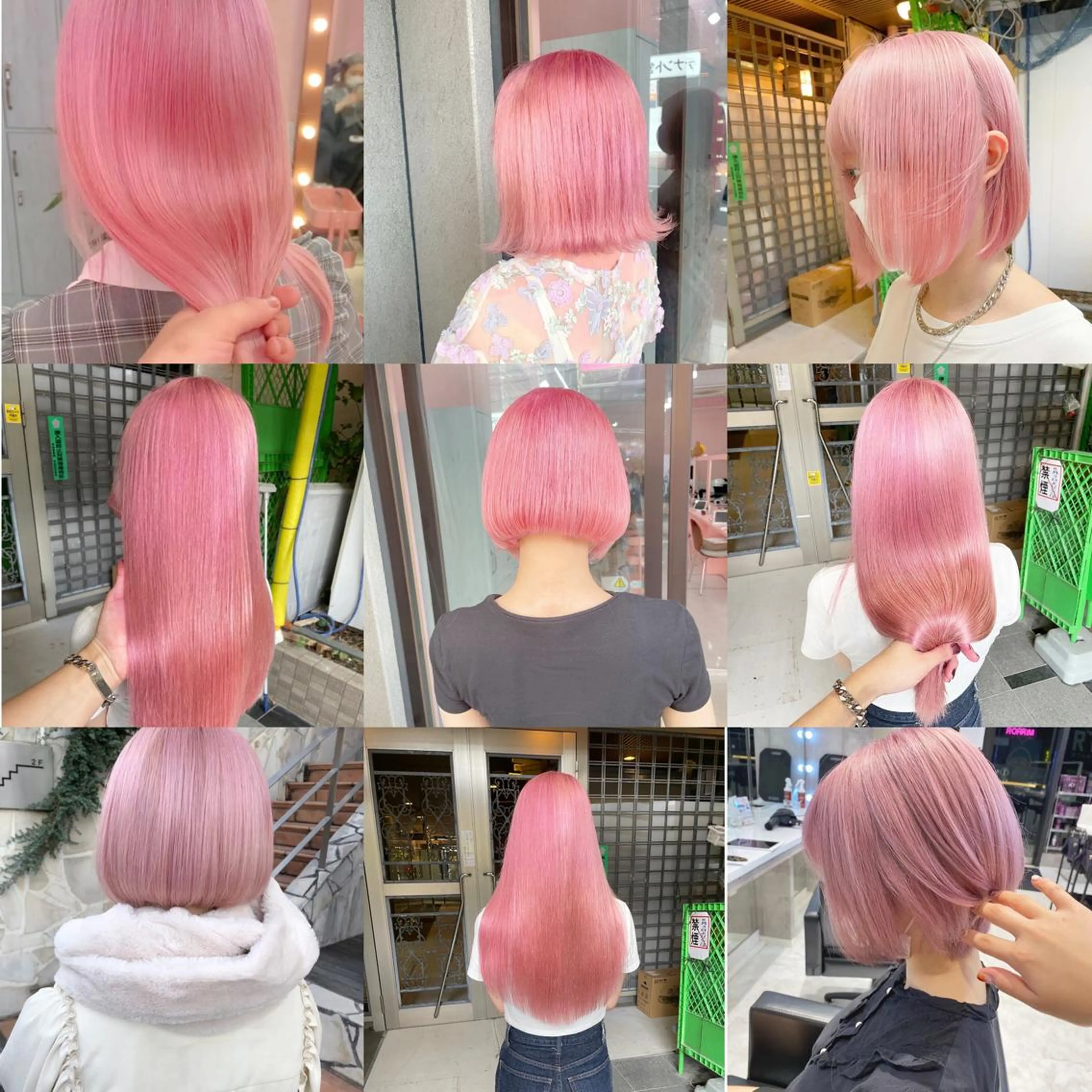 ロング カラー アッシュ アッシュグレー アッシュグレージュ バレイヤージュ ミストバング ヘアカラー トリートメント ヘアセット カットカラー特化 ⭐️代表⭐️のヘアスタイル