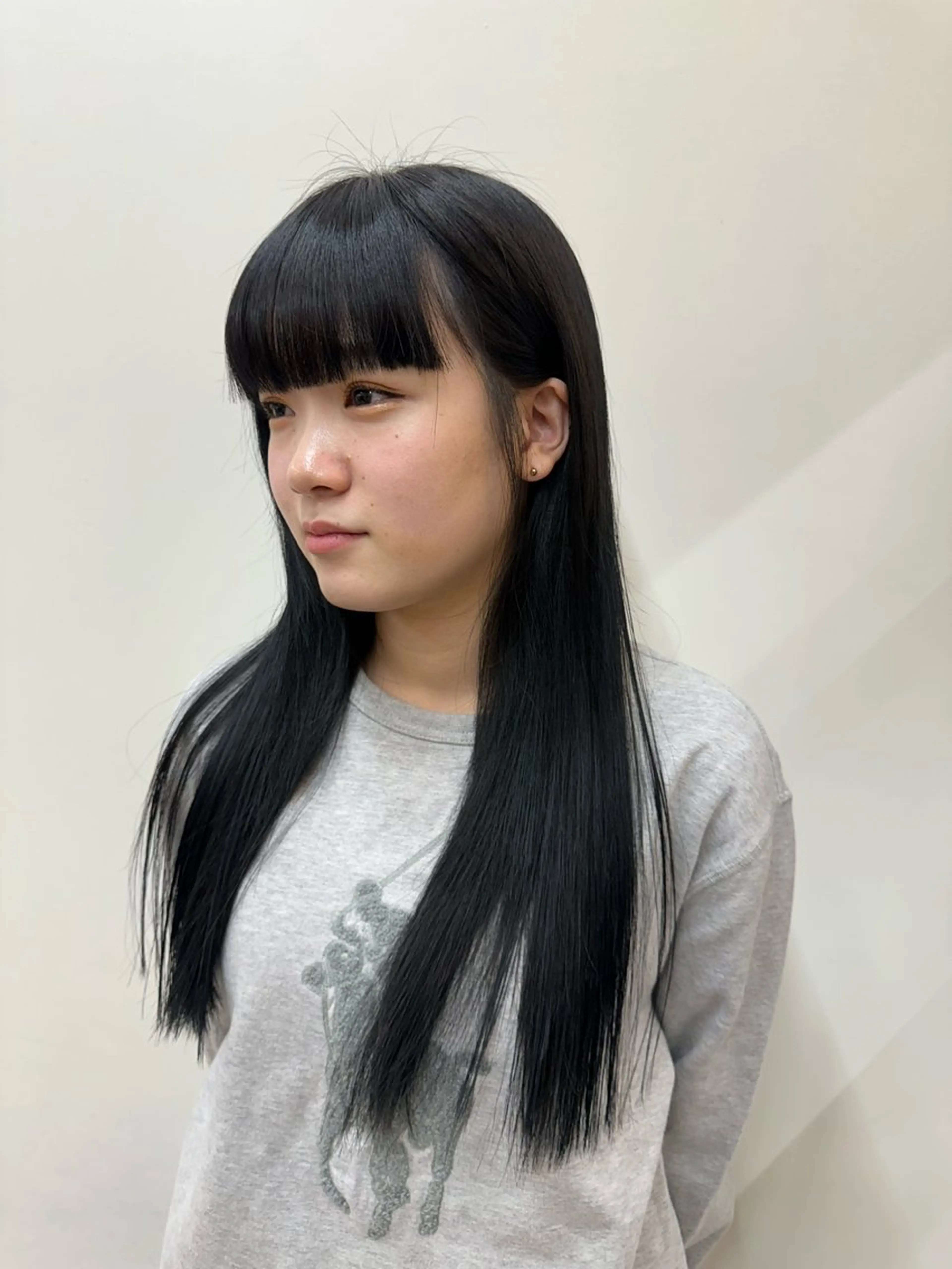 ロング カラー Ops hair 大橋駅前店所属・カラーモデル♡縮毛矯 正モデル募集/コハルのヘアスタイル