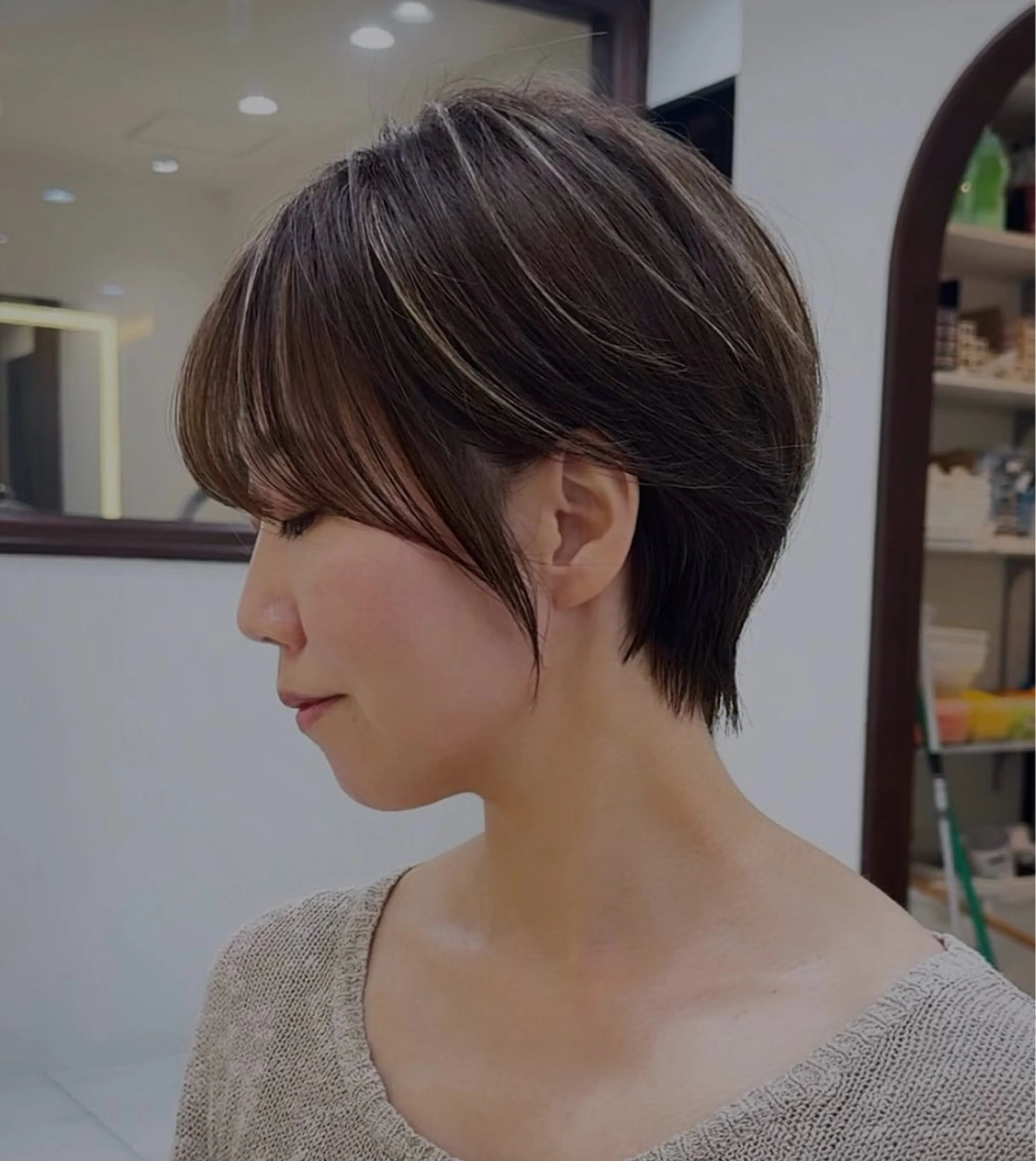 ショート ショートボブ ボブ ショートヘア nanami yamazakiのヘアスタイル