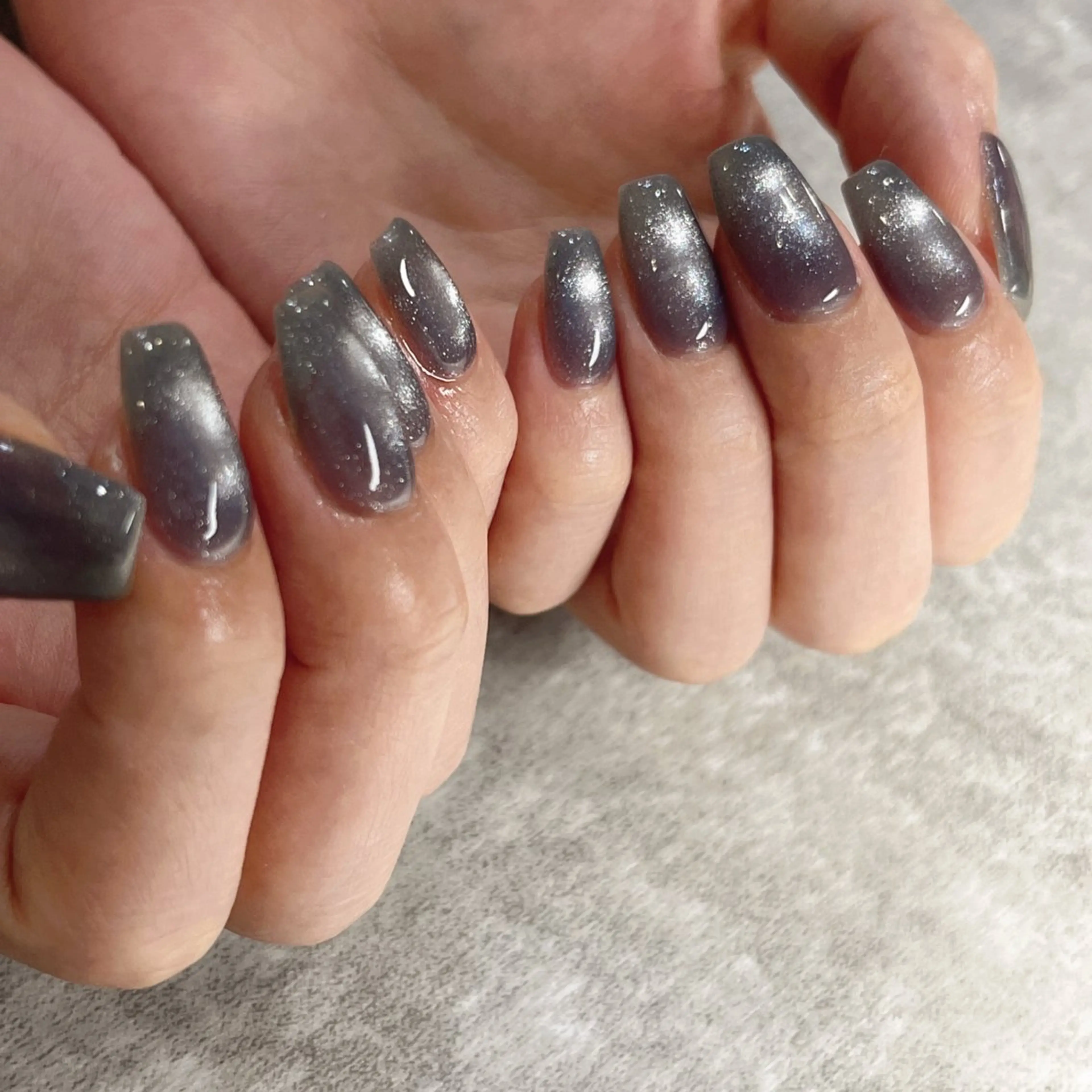 ネイル チークネイル フットネイル ジェルネイル マグネットネイル パラジェル ハンドネイル NAILSALON Y（アイラッシュ&アイブロウサロンN【エヌ】内）所属・NailsalonY Yuiのネイルデザイン