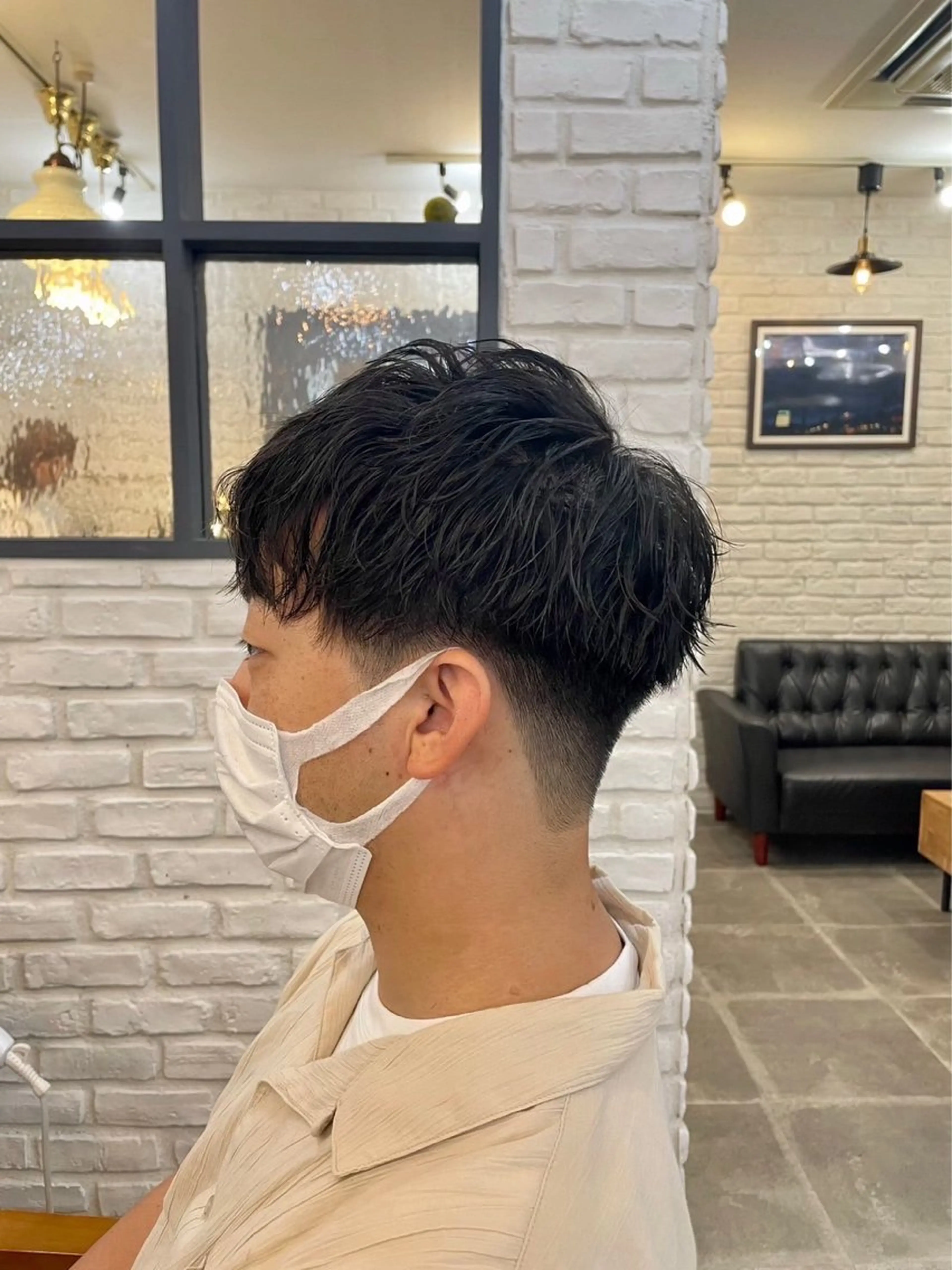 パーマ メンズ マッシュ 刈り上げ カット パーマ ニューモヘア所属・【マンツーマン接客】 ✂︎🟡酒井司🟡のヘアスタイル