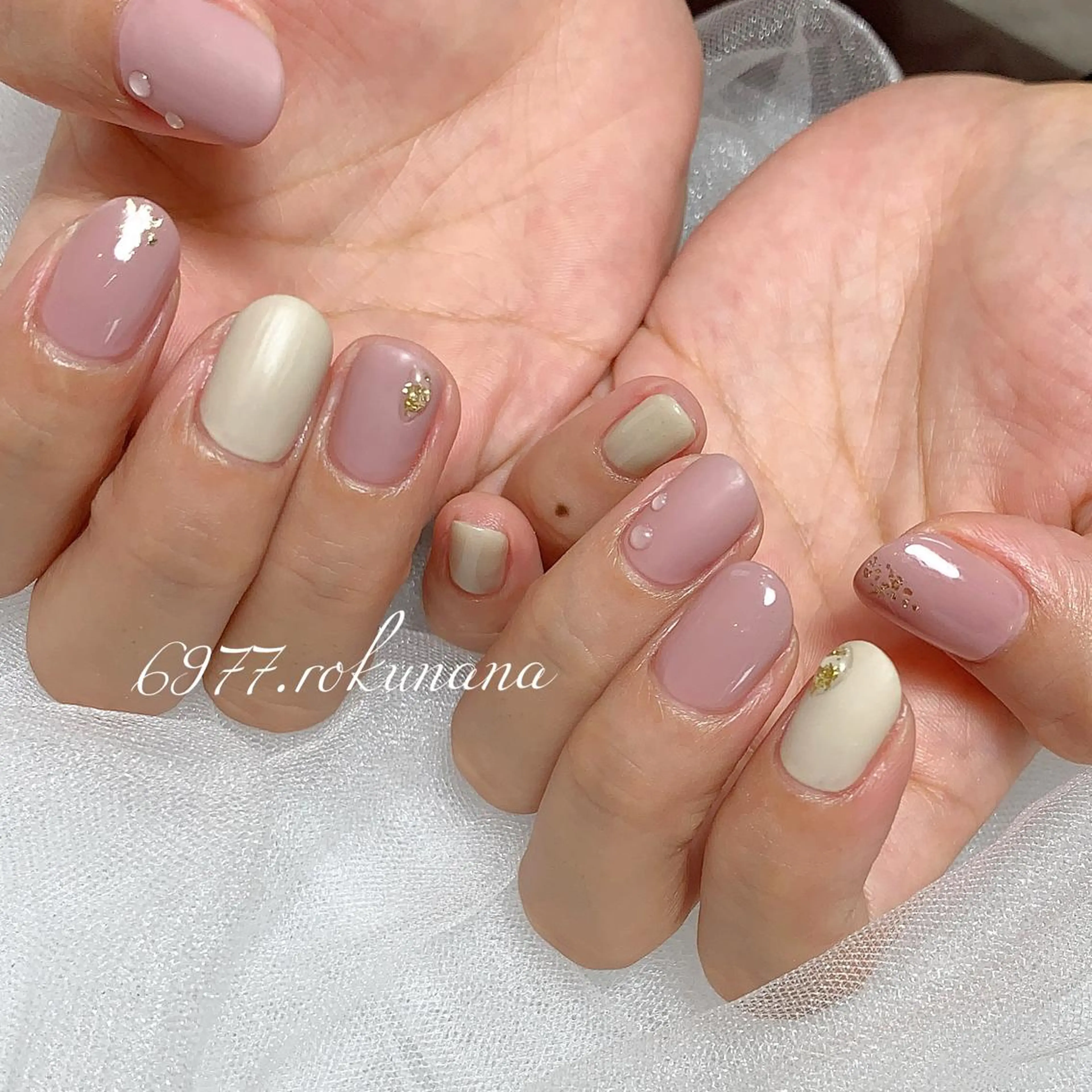 ネイル rokunana 佐野のネイルデザイン