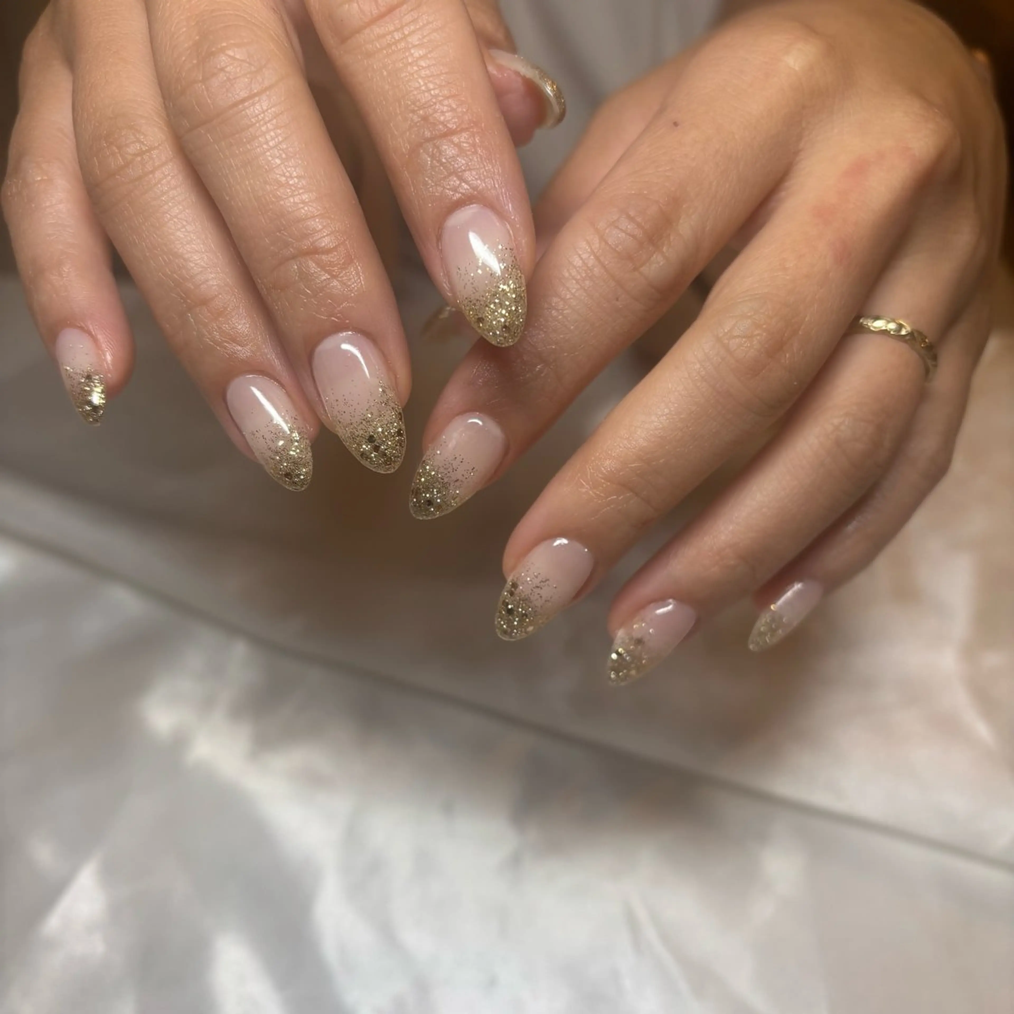 ネイル ハンドネイル JILL 河内花園店所属・yuna ⭐︎のネイルデザイン