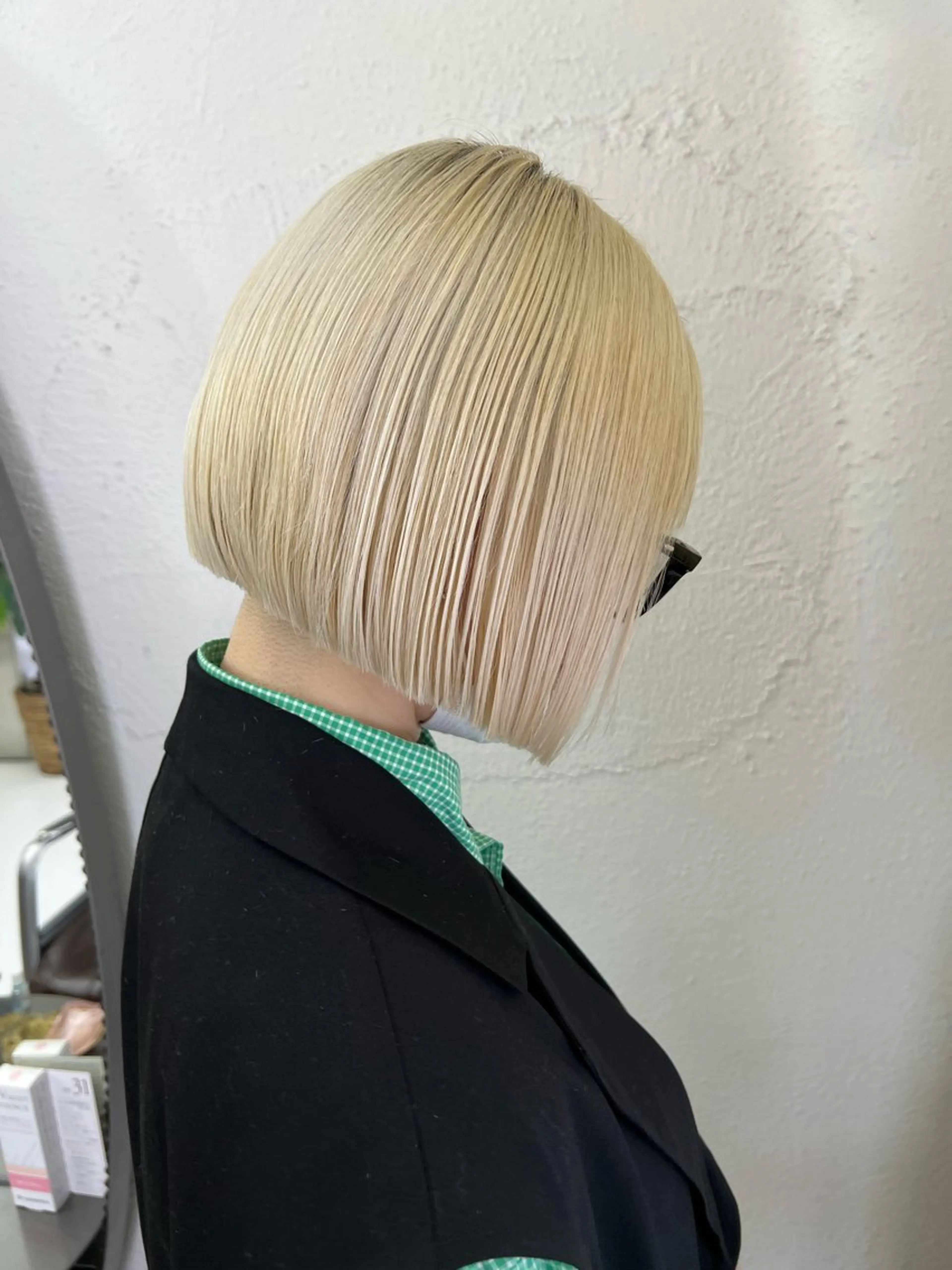 ショート カラー ヘアカラー トリートメント 💎美髪矯正特化💎 ハルヒコのヘアスタイル