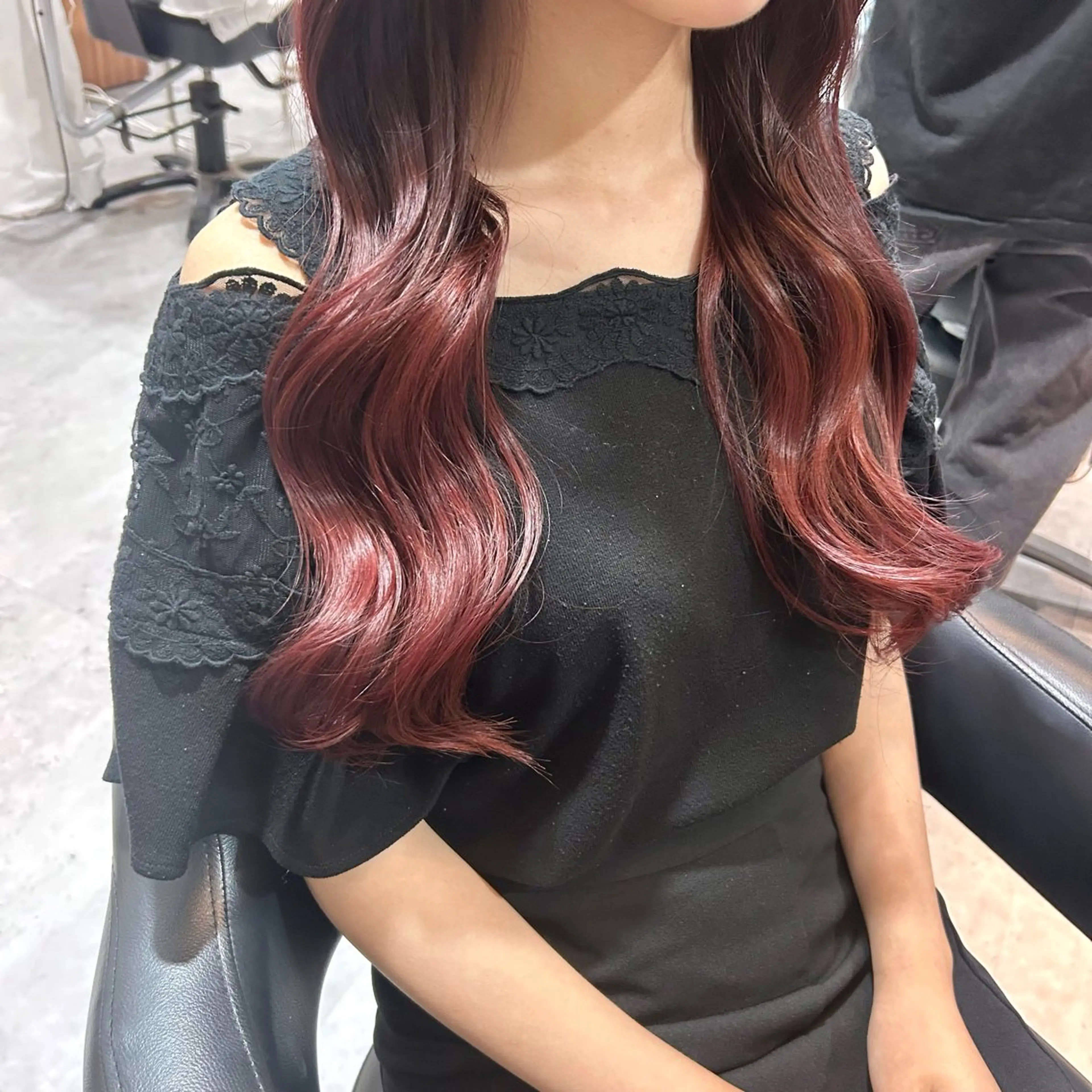 ロング カラー Slap Dash 【スラップ ダッシュ】所属・髪質改善カラー 🧸かりん🎀‪のヘアスタイル