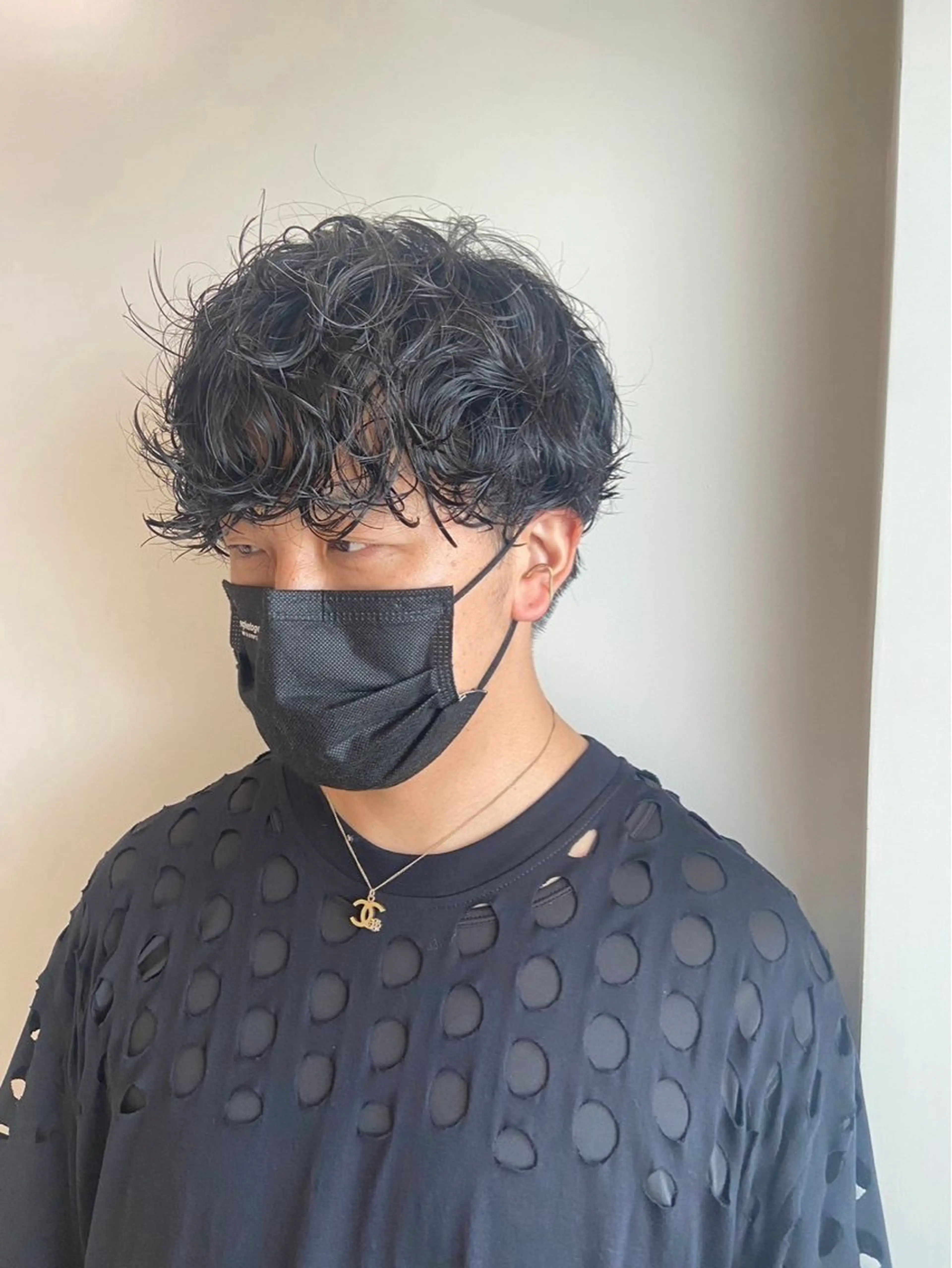 パーマ メンズ アオイ/透明感カラー レイヤー🌙のヘアスタイル