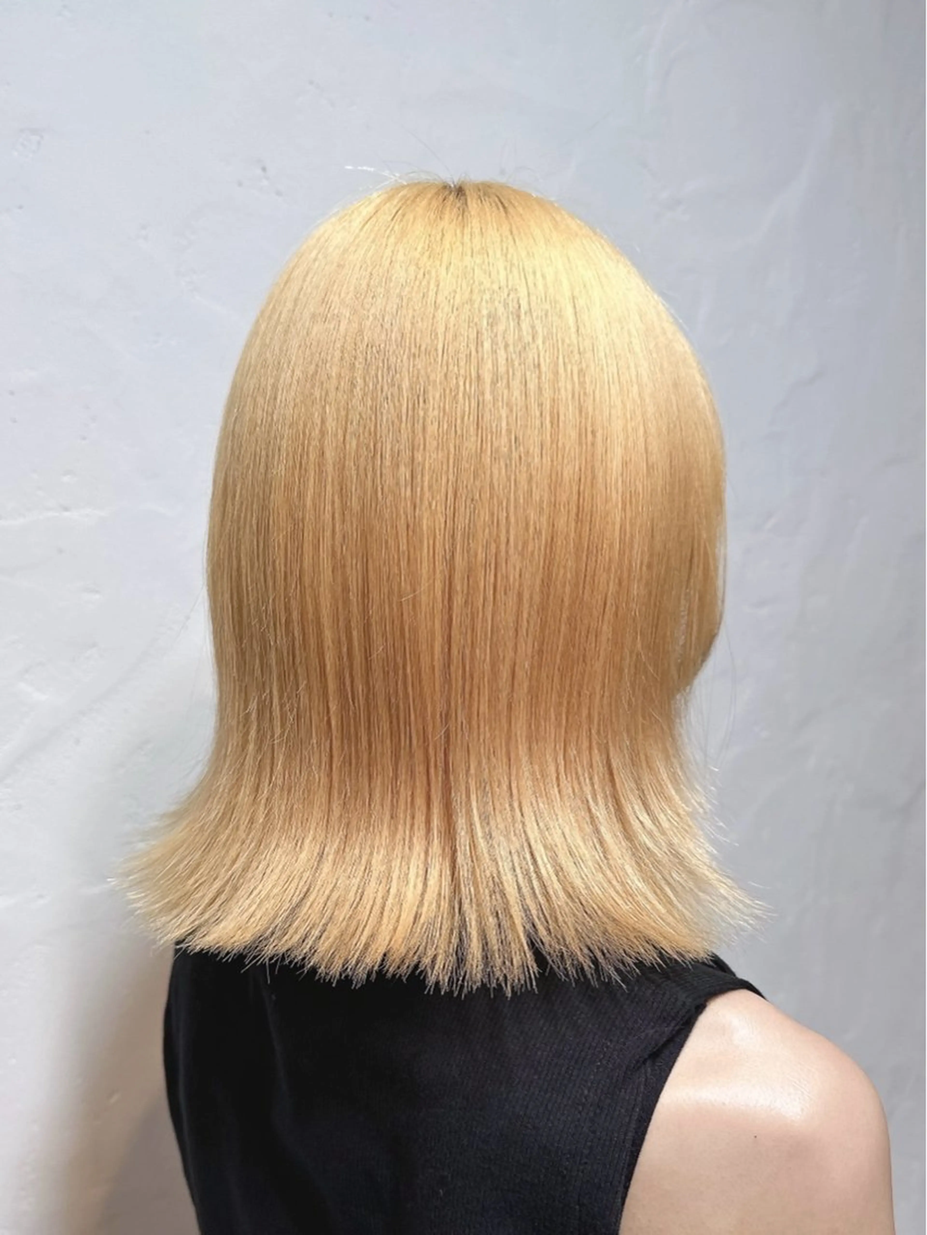 カラー ブロンド ヘアカラー トリートメント hair living Liko池袋東口店所属・✨透明感カラー🌱 上村　舜のヘアスタイル