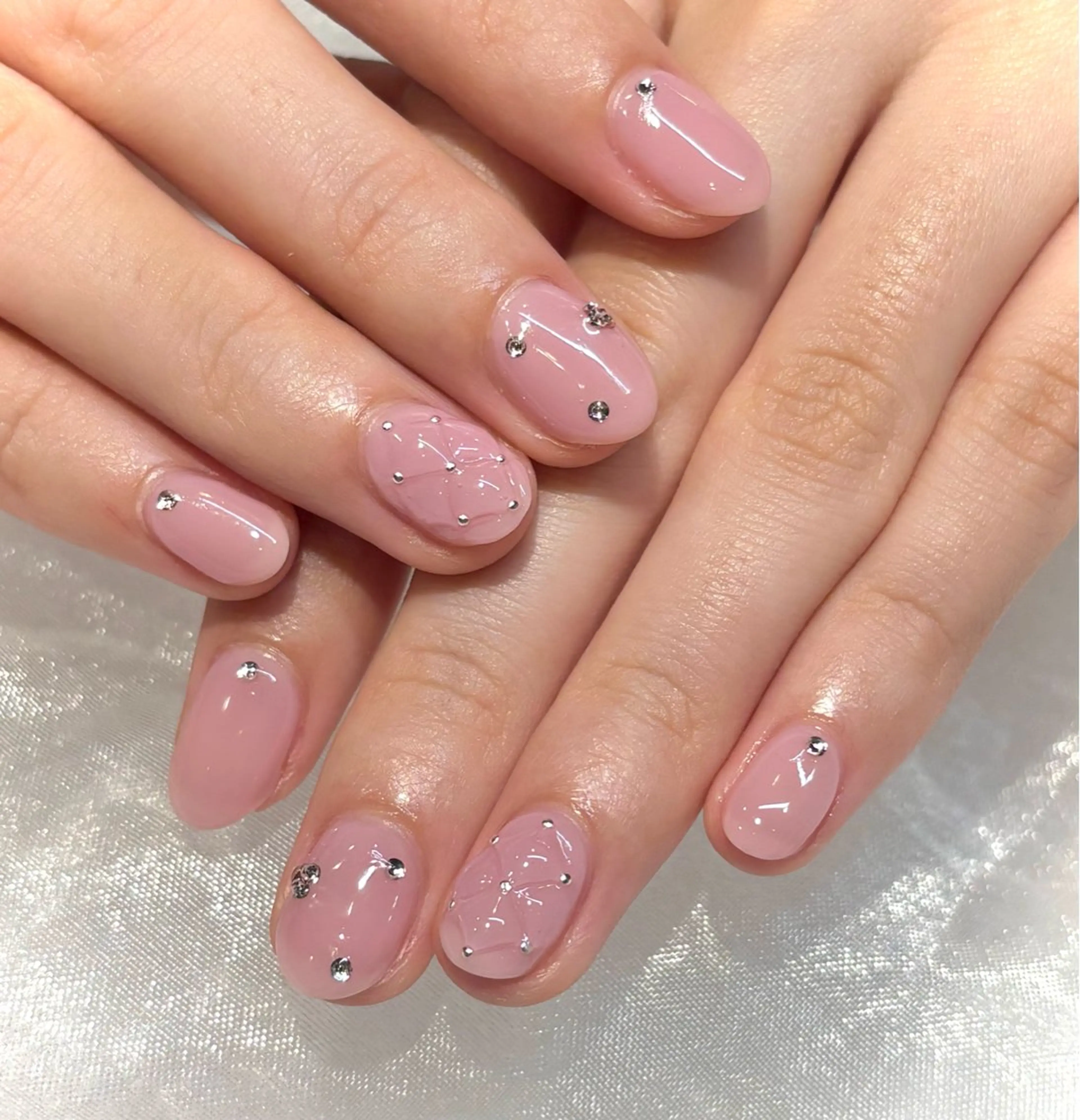 ネイル ハンドネイル 橋元 珠梨のネイルデザイン