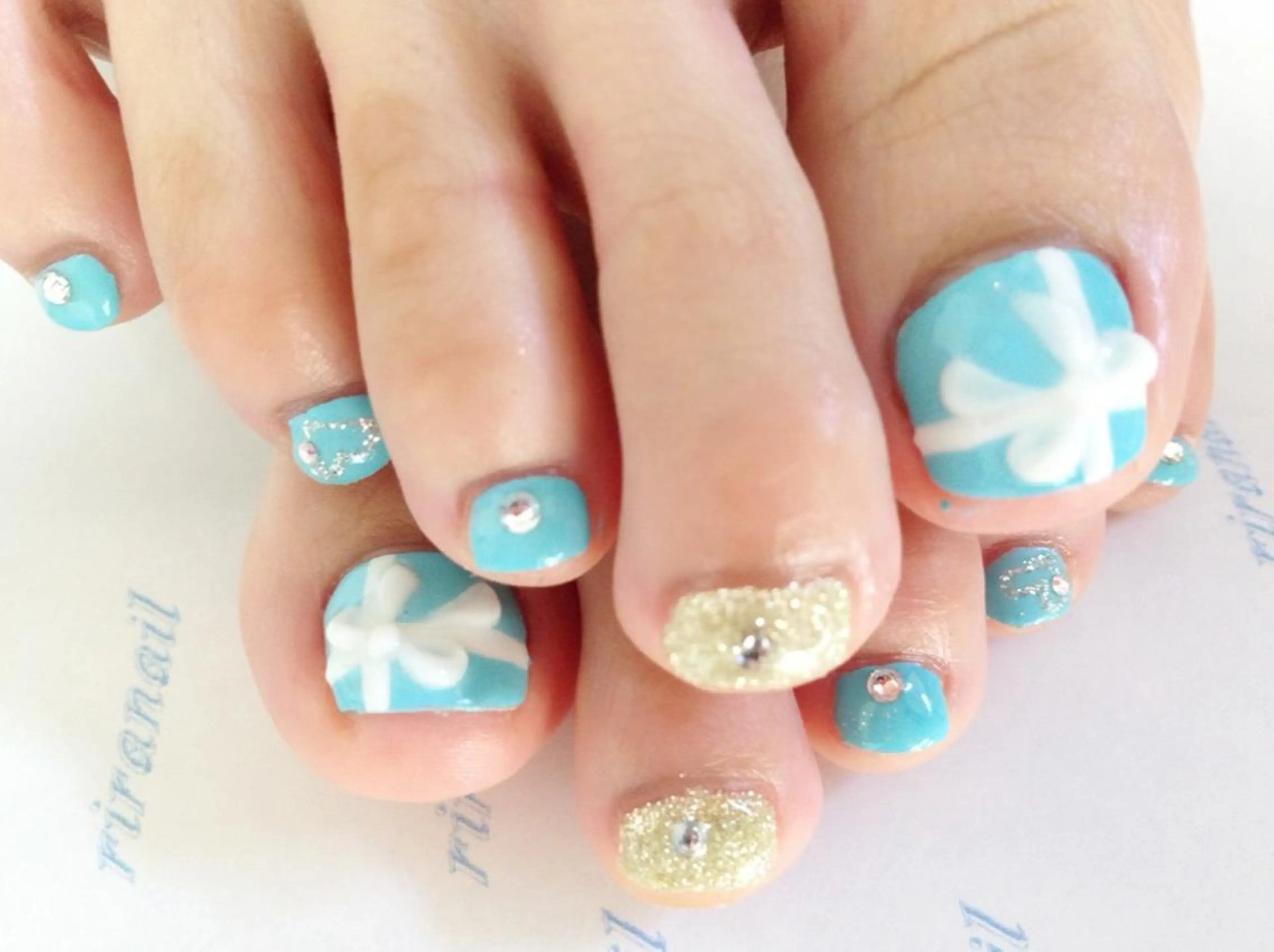 ネイル フットネイル ジェルネイル リラネイル所属・福田 美代子のネイルデザイン