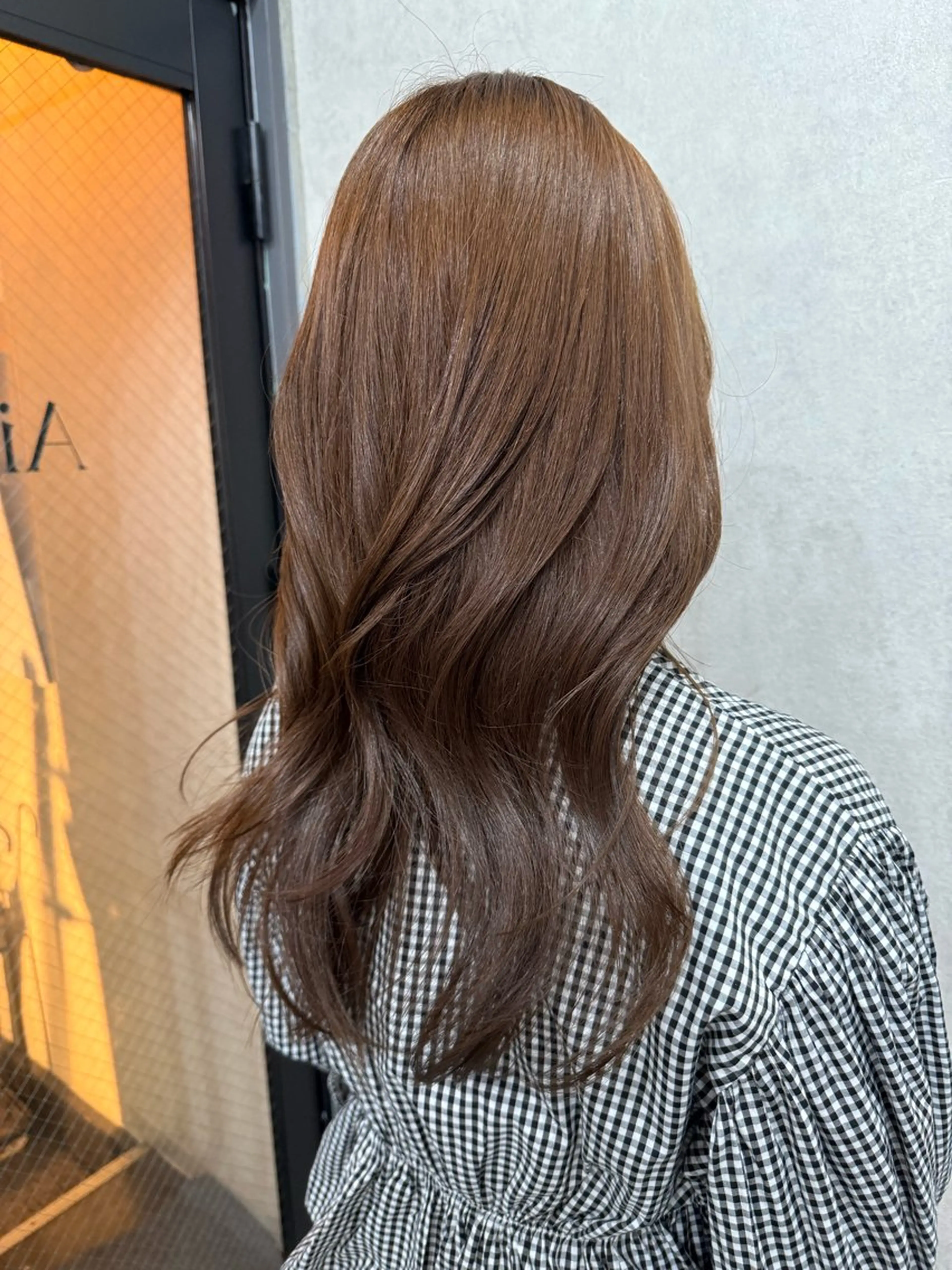 ロング カラー レイヤーカット AIRI layer cut hairのヘアスタイル