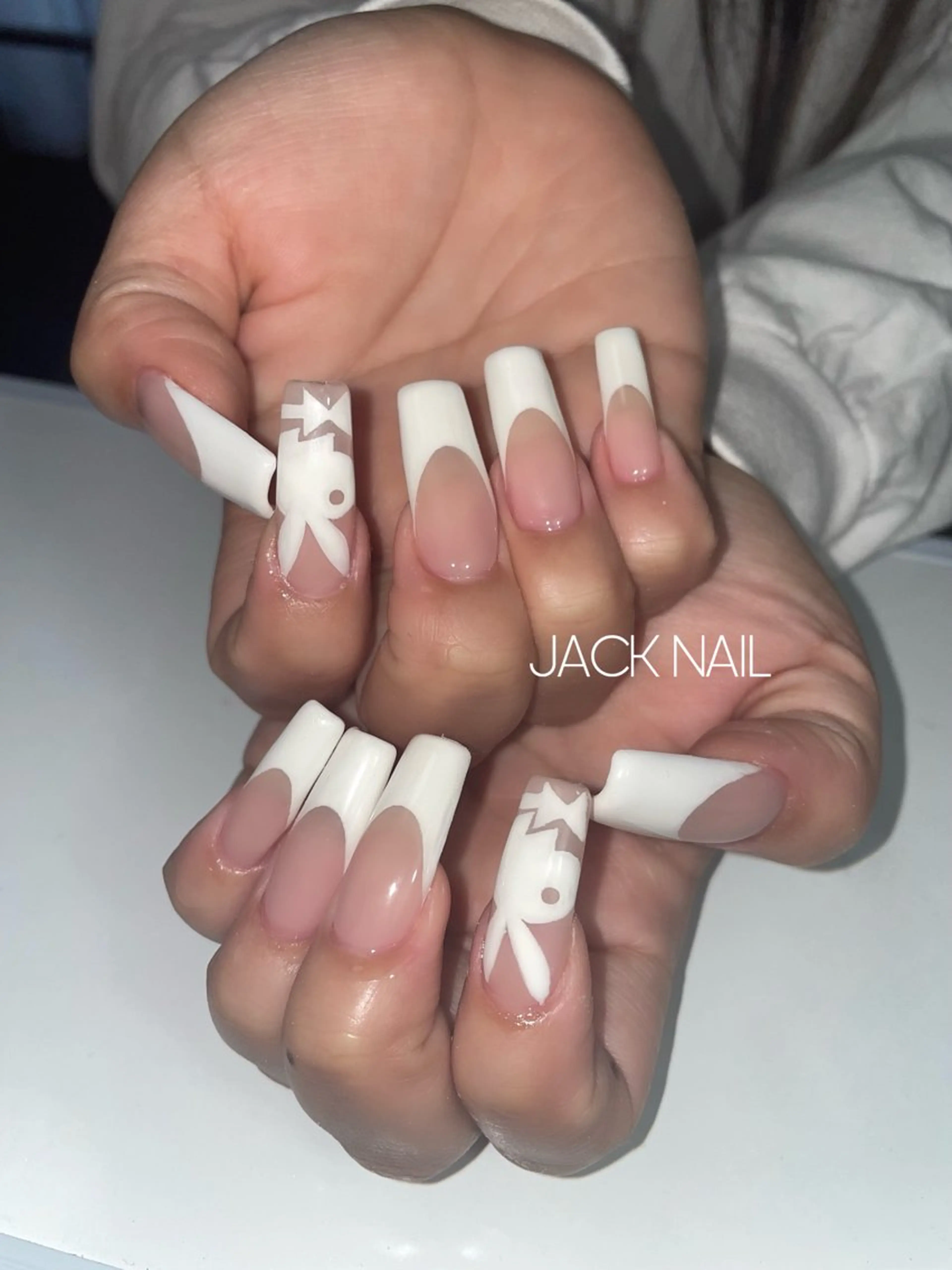 ネイル ハンドネイル JACK NAIL 💜Ayakaのネイルデザイン