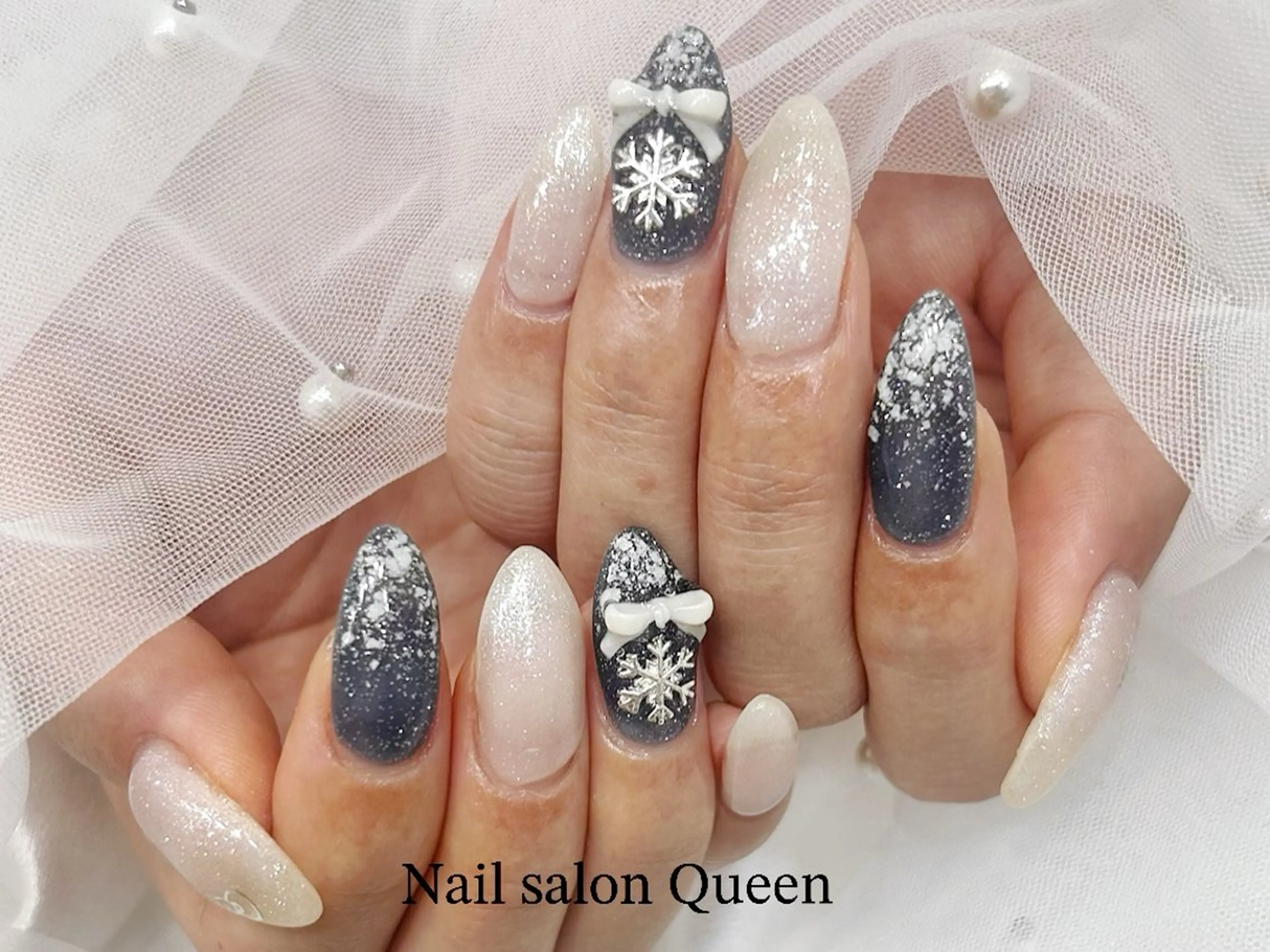 ネイル ハンドネイル ネイルサロンクイーン 東京/新宿/大久保のネイルデザイン