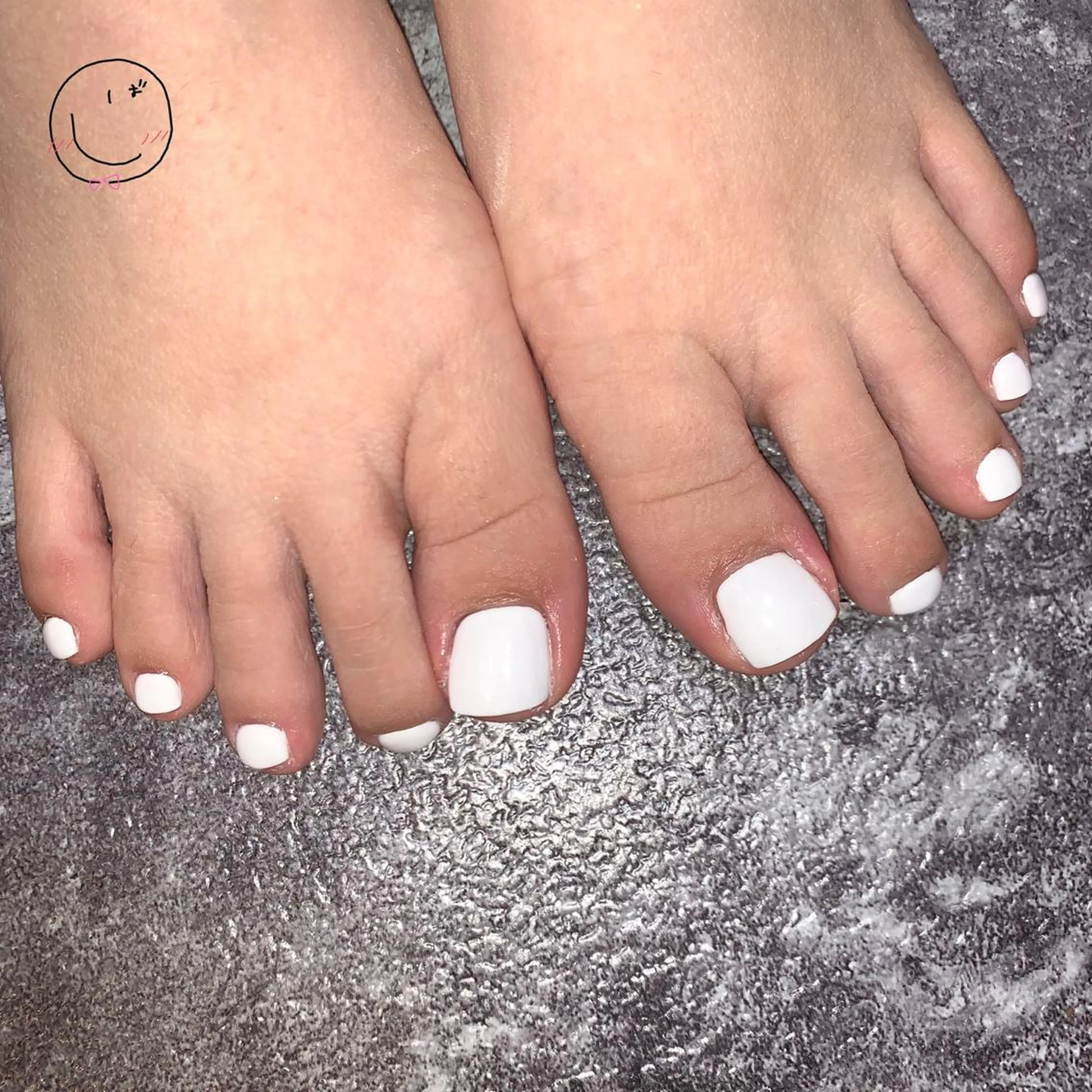 ネイル フットネイル ジェルネイル メンズネイル ワンカラーネイル シンプルネイル chik所属・chik shibaのネイルデザイン