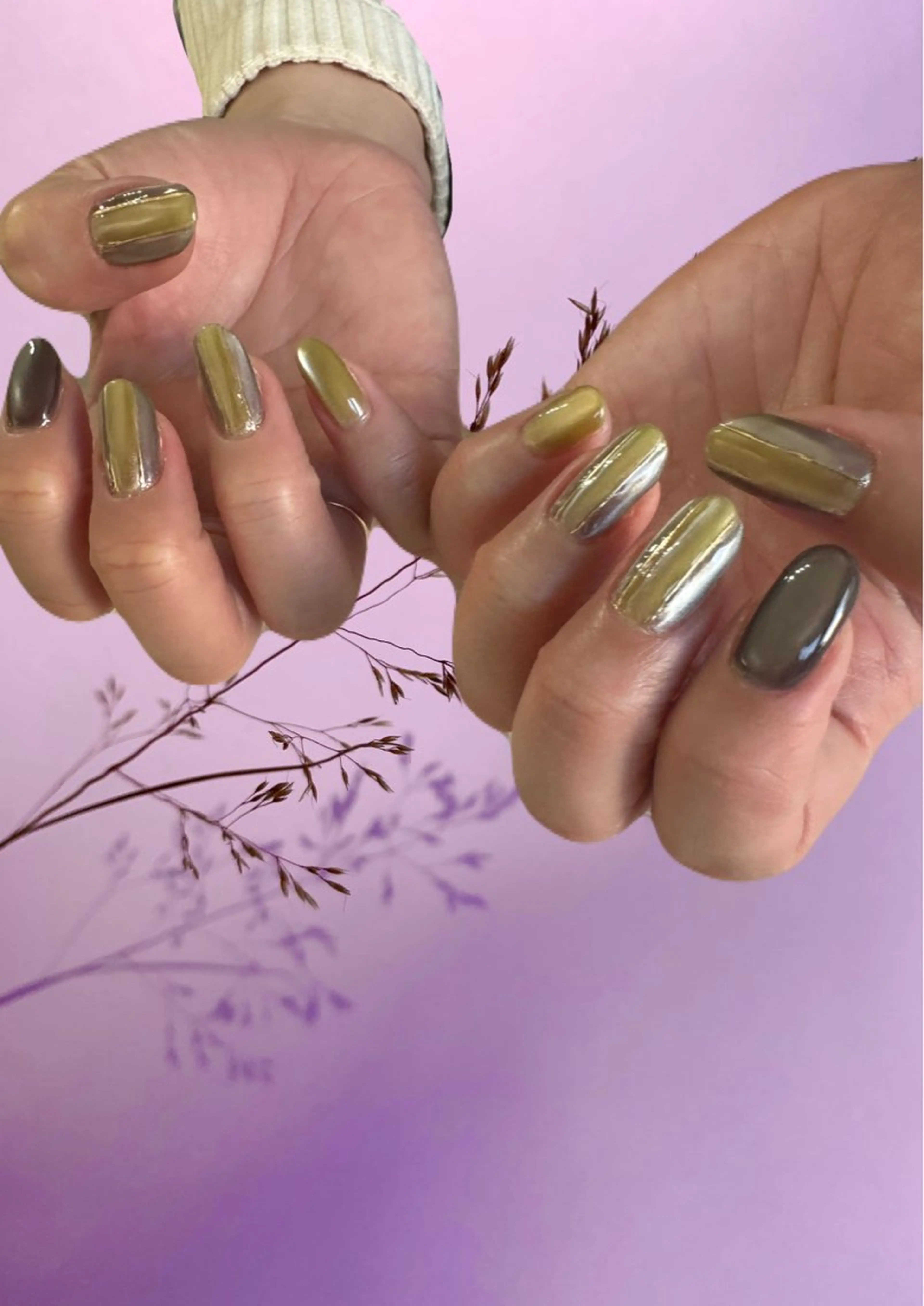 ネイル アートネイル マグネットネイル ハンドネイル ネイルルーム103 マイコのネイルデザイン