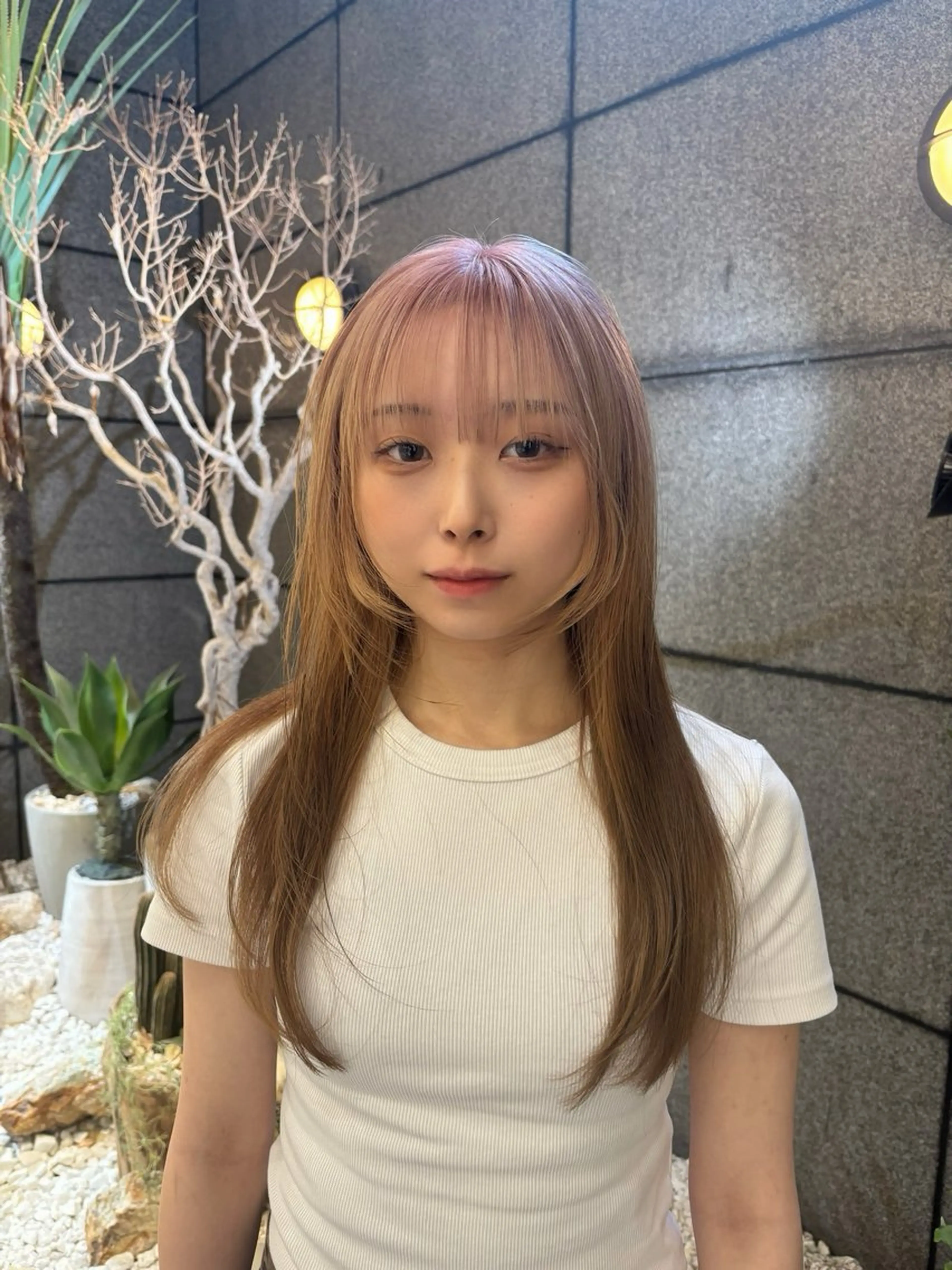 ロング カラー カット ヘアカラー トリートメント 🥇メンズパーマ /縮毛矯正/木村神心のヘアスタイル