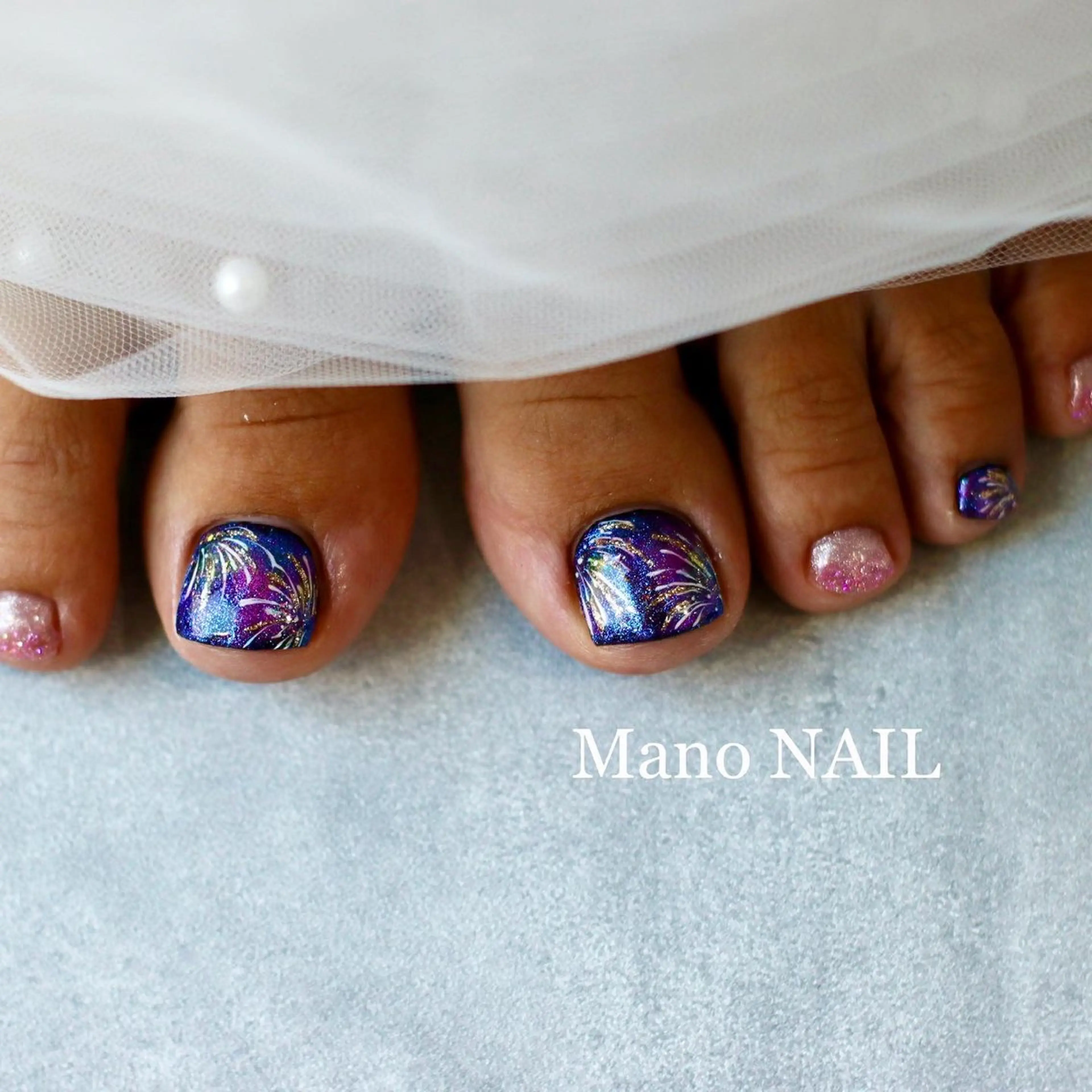 ネイル フットネイル Mano NAILのネイルデザイン