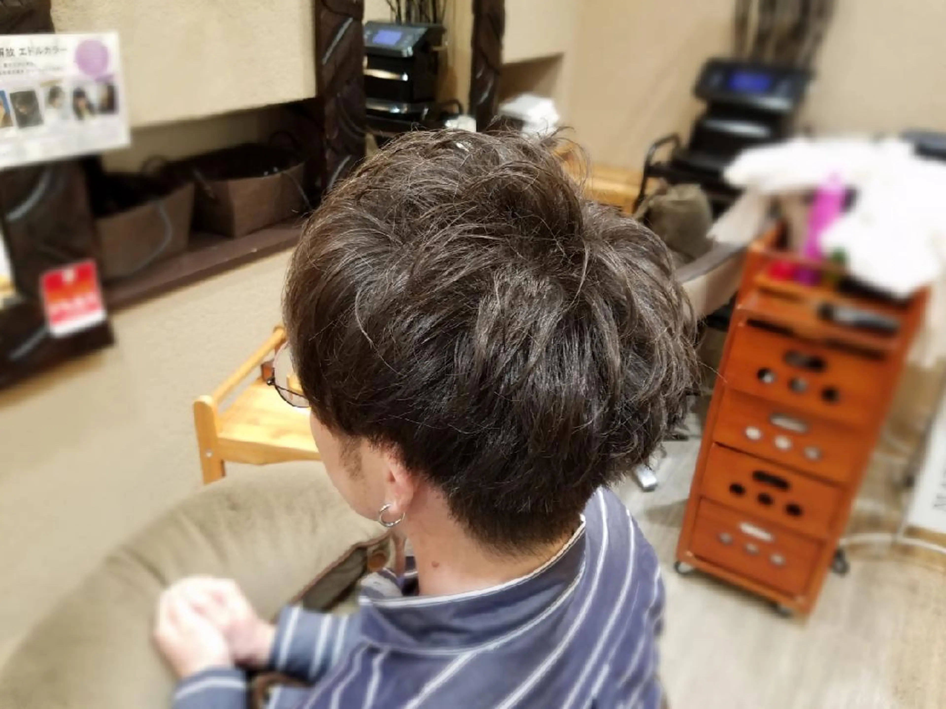 メンズ パーマ メンズパーマ カット パーマ 山田 周のヘアスタイル