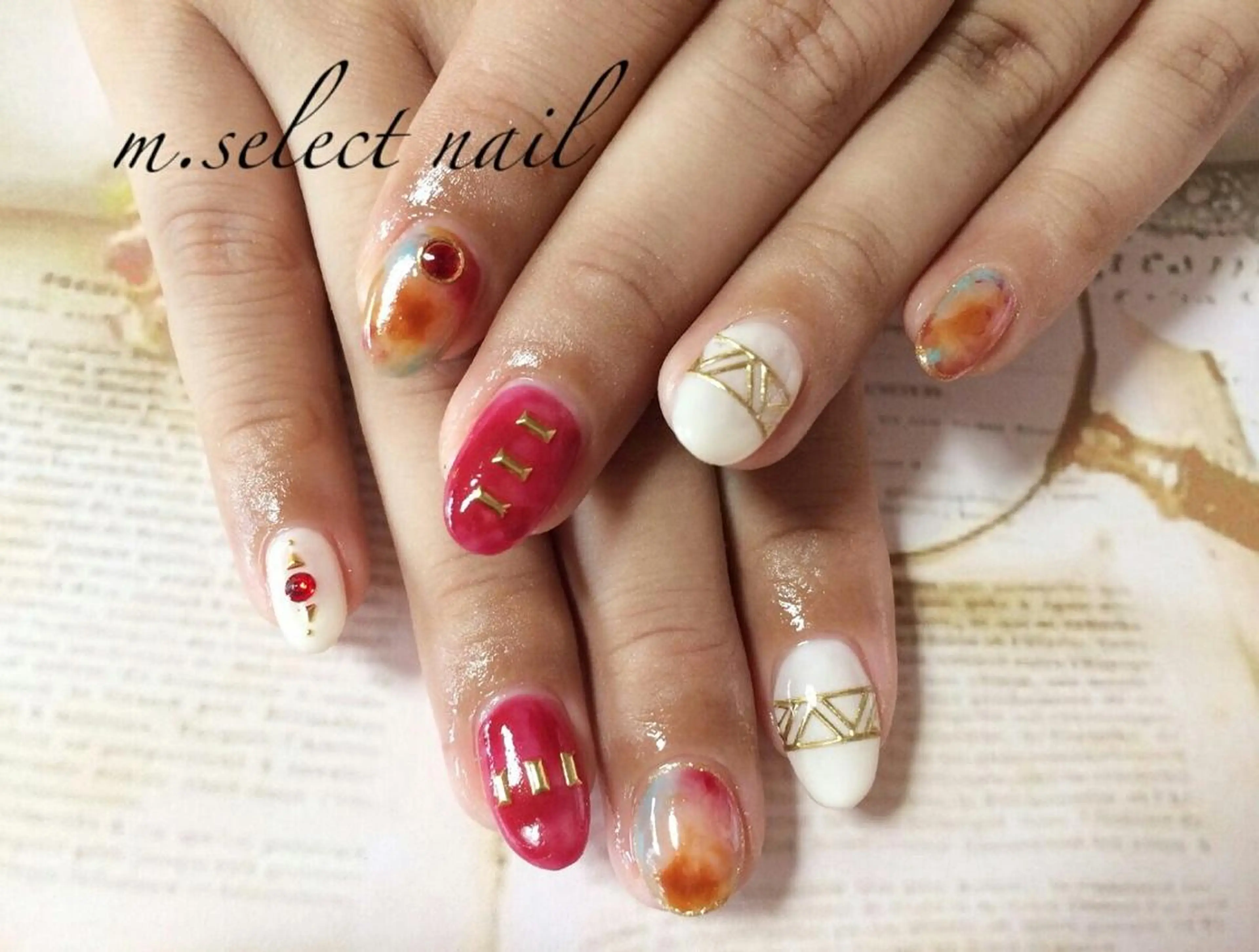 ネイル m.select nailのネイルデザイン