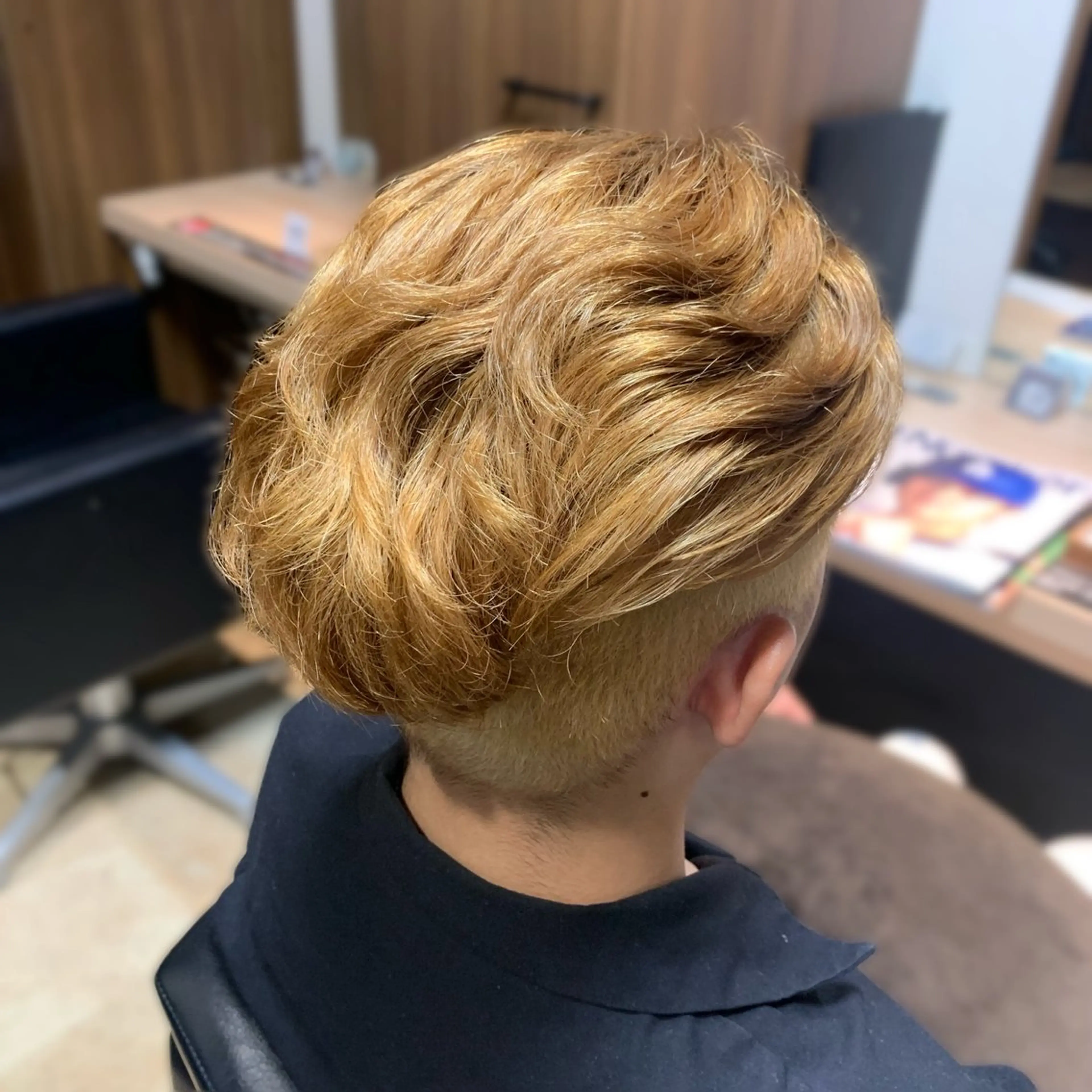 【練習モデル】💫メンズ💫カット+パーマの写真