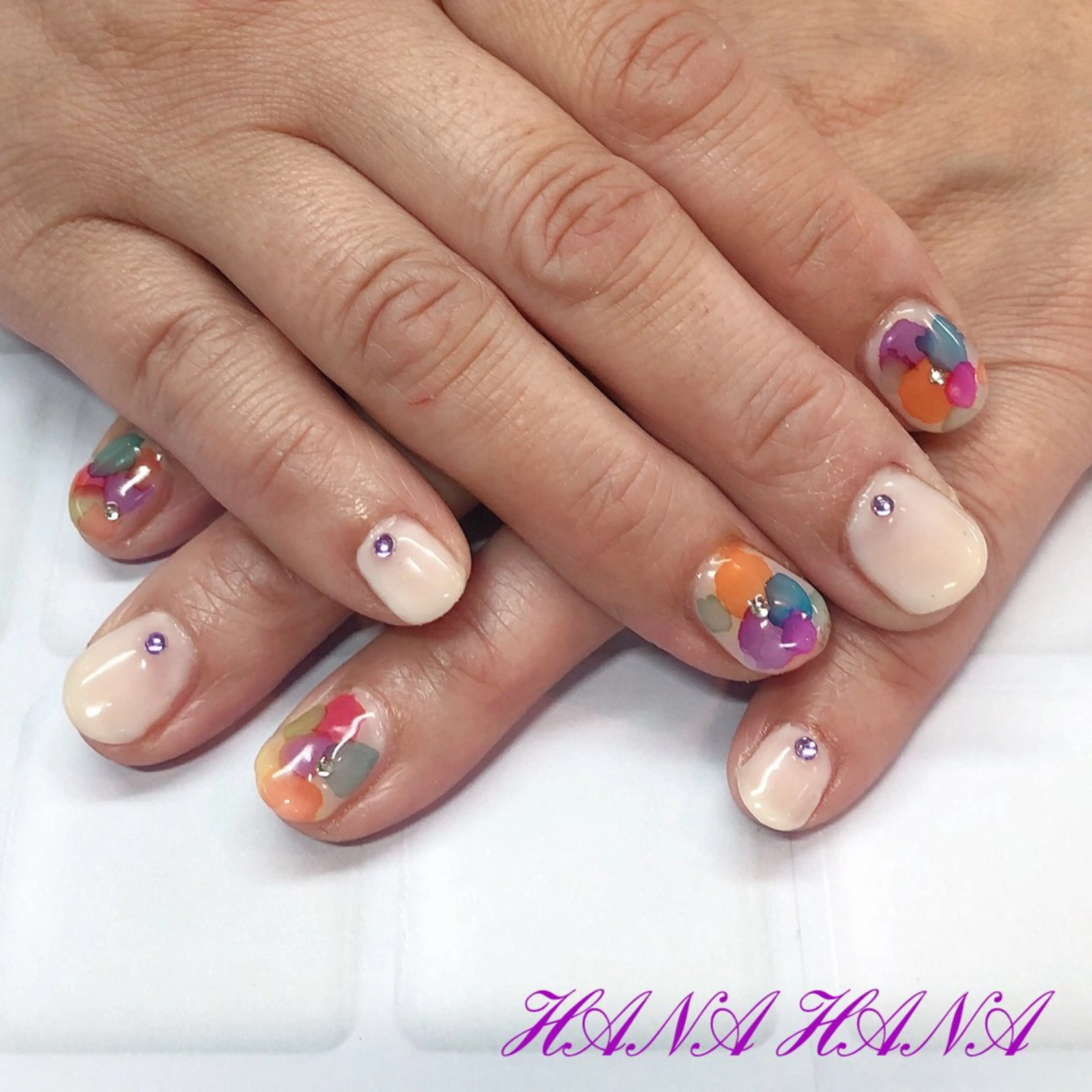 ネイル ジェルネイル HANAHANAのネイルデザイン