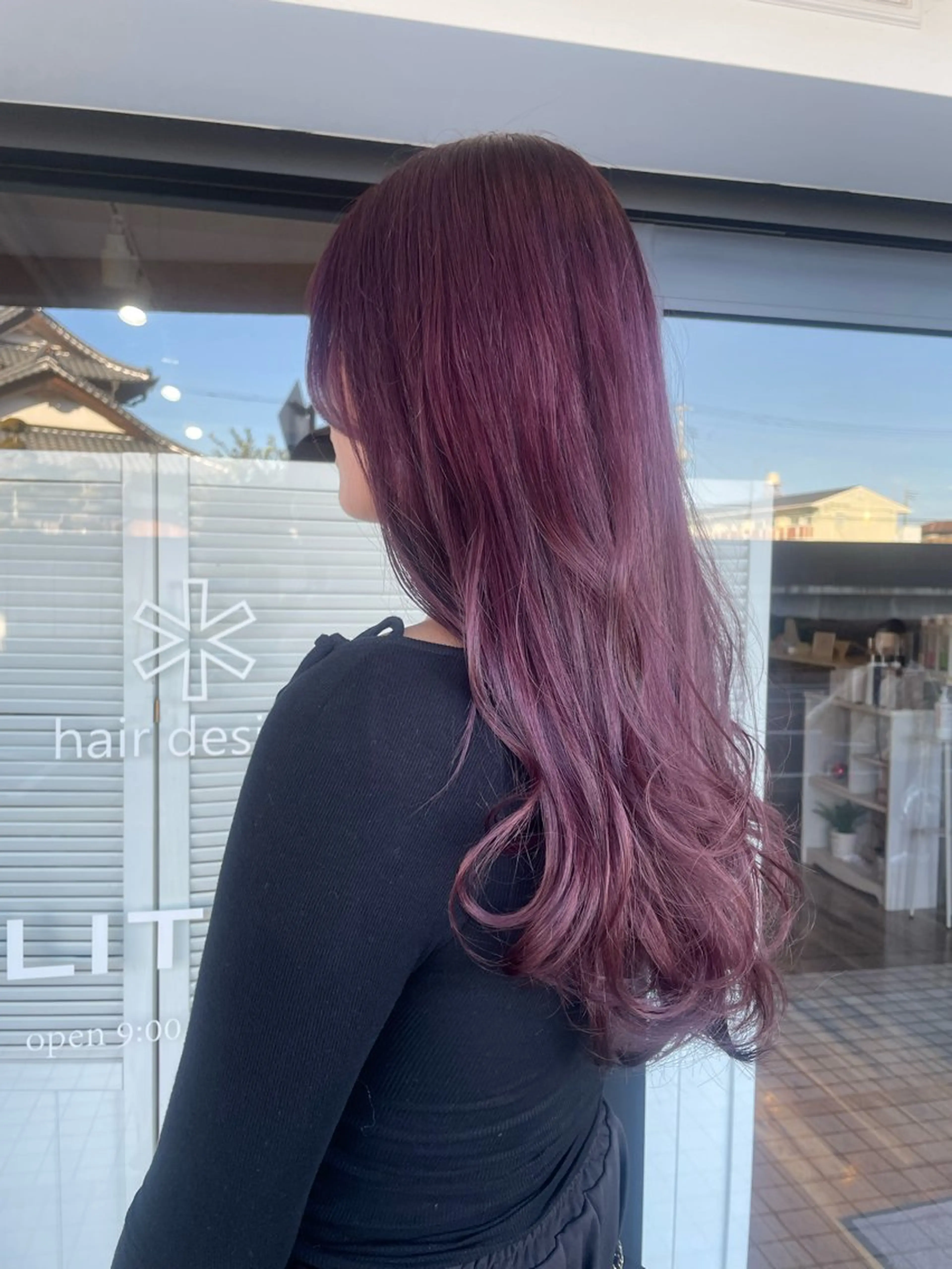 ロング GLITTER赤塚店所属・GLITTER ハイ トーン🎀北野佑季のヘアスタイル