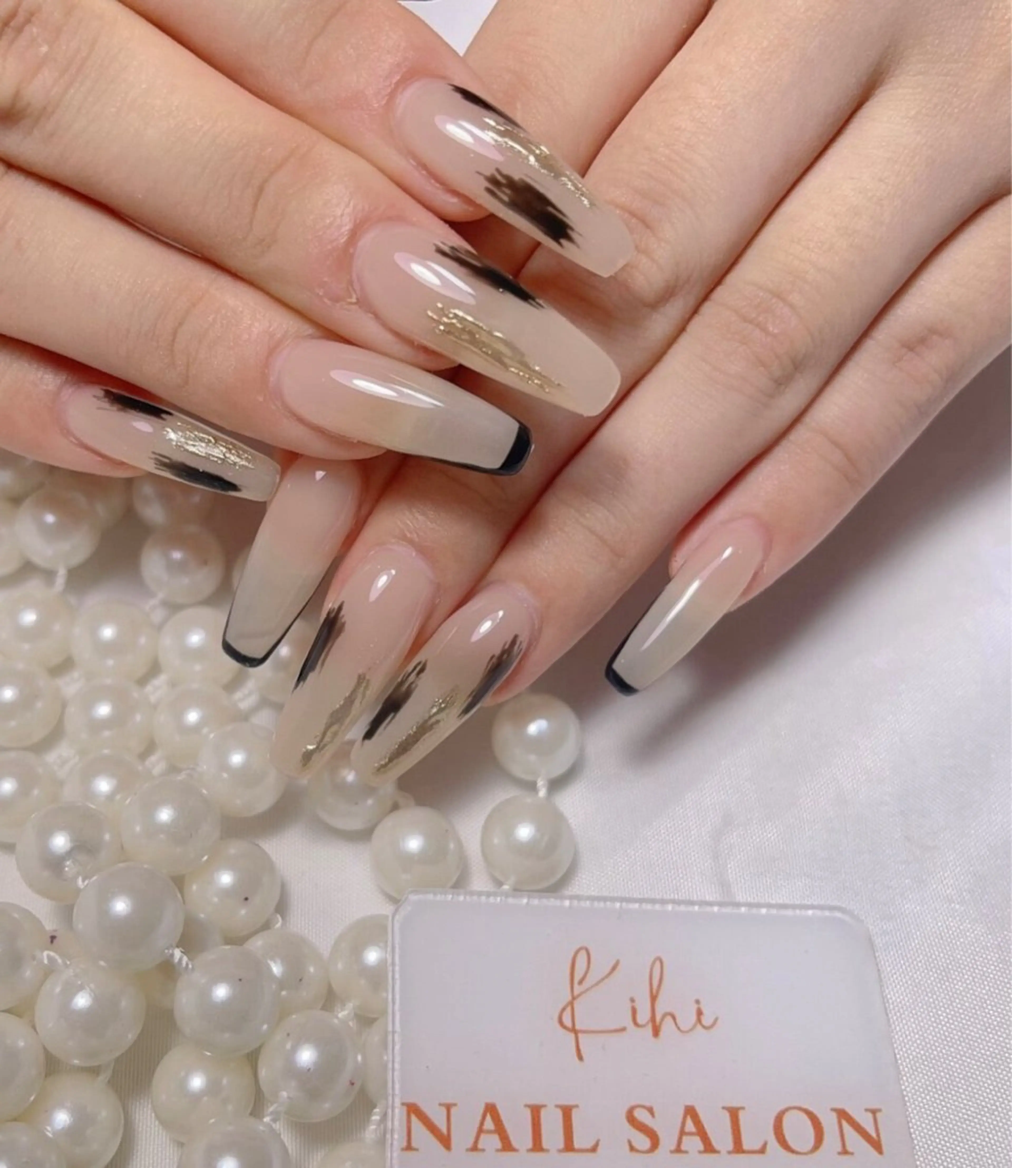 ネイル 持ち込み ネイルチップ 福島 みきのネイルデザイン