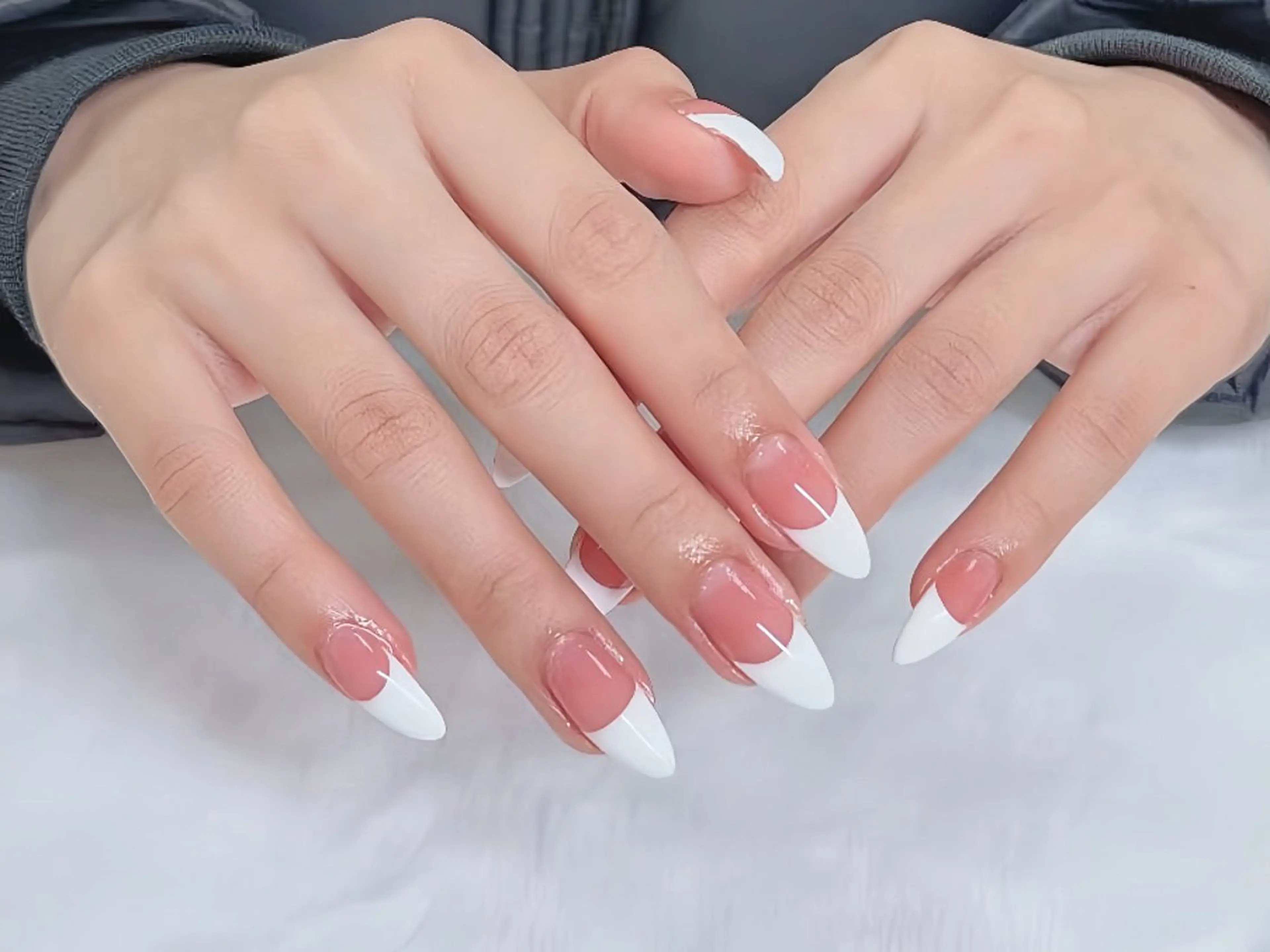 ネイル 長さ出し ジェルネイル 韓国ネイル マグネットネイル 持ち込み ハンドネイル Egao Nail錦糸町店のネイルデザイン