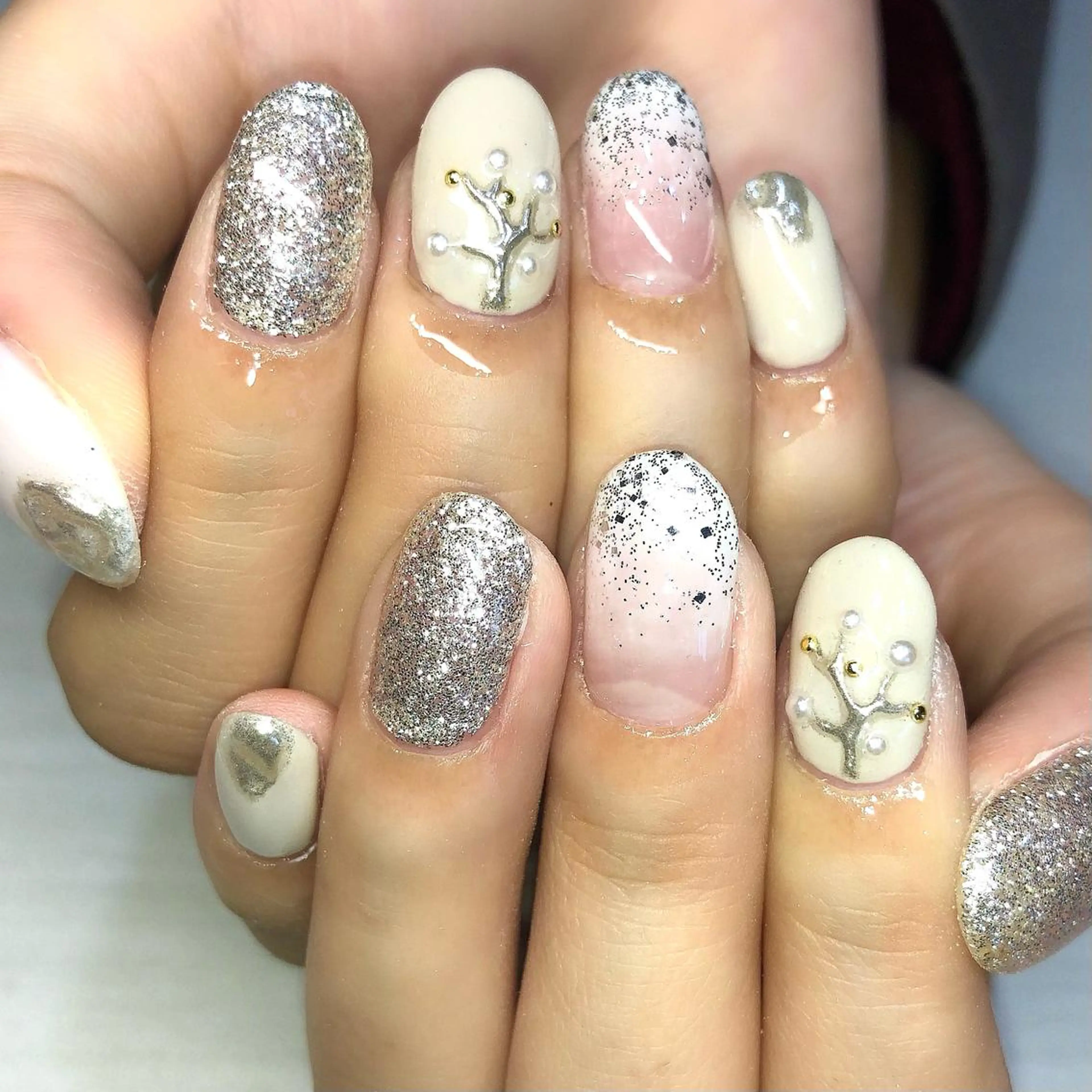 ネイル 持ち込み ハンドネイル 【Yappy🌈】 💖P-tanaのネイルデザイン