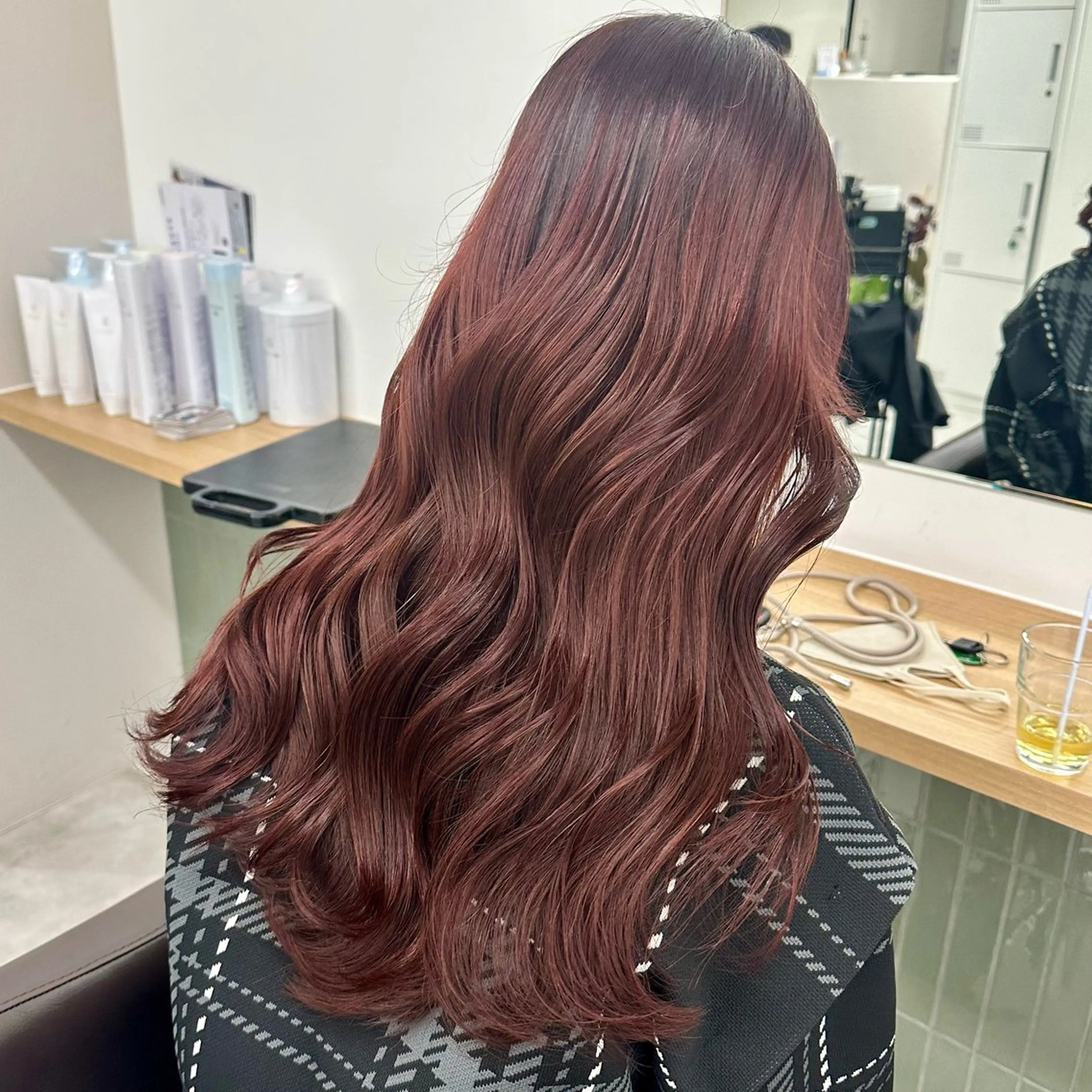 セミロング カラー カット ヘアカラー トリートメント ブリーチなし/レイヤ ー特化🌈Tommyのヘアスタイル