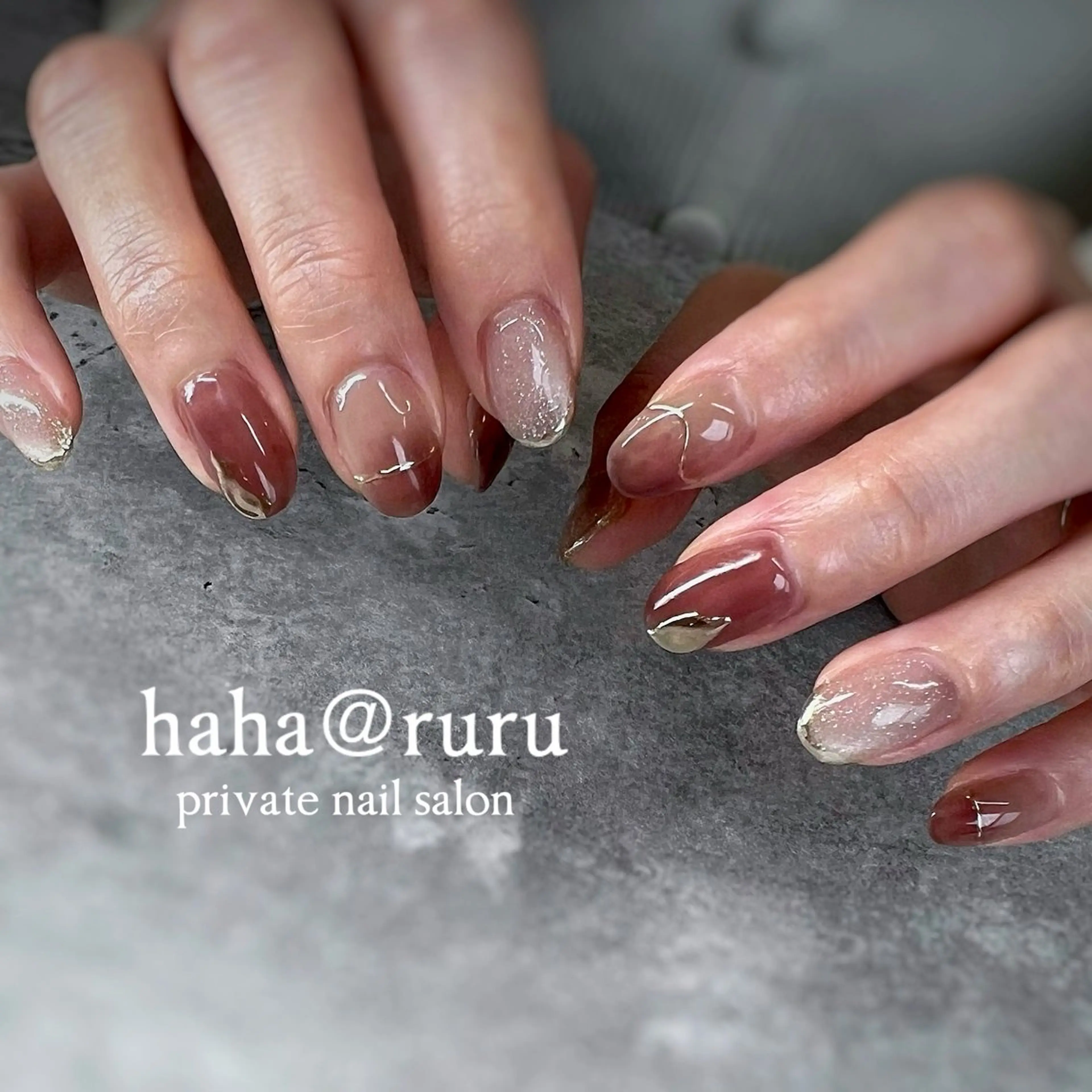 ネイル haha@ ruruのネイルデザイン