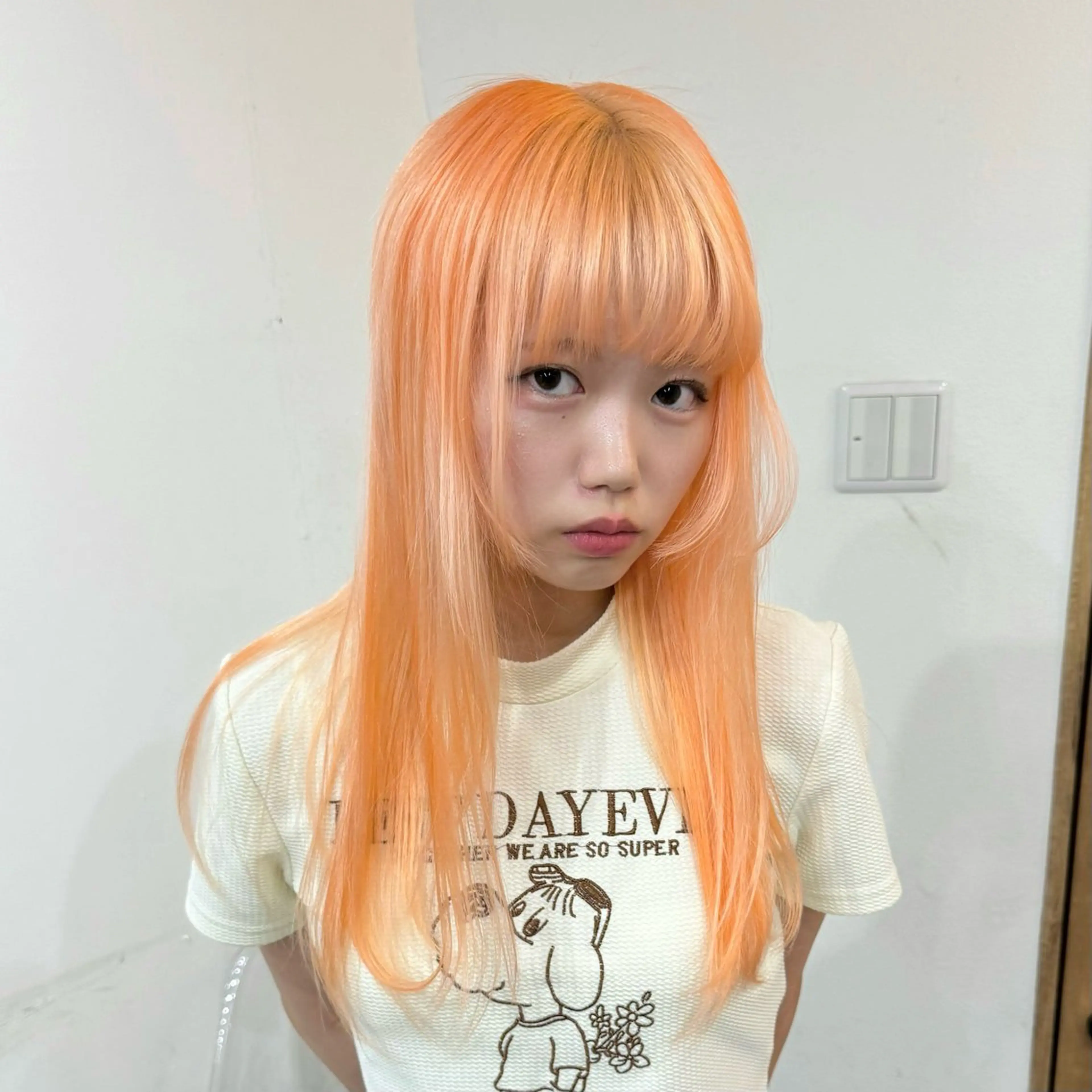 カラー 透明感ワンカラー梅田 ダブルカラー/川上のヘアスタイル