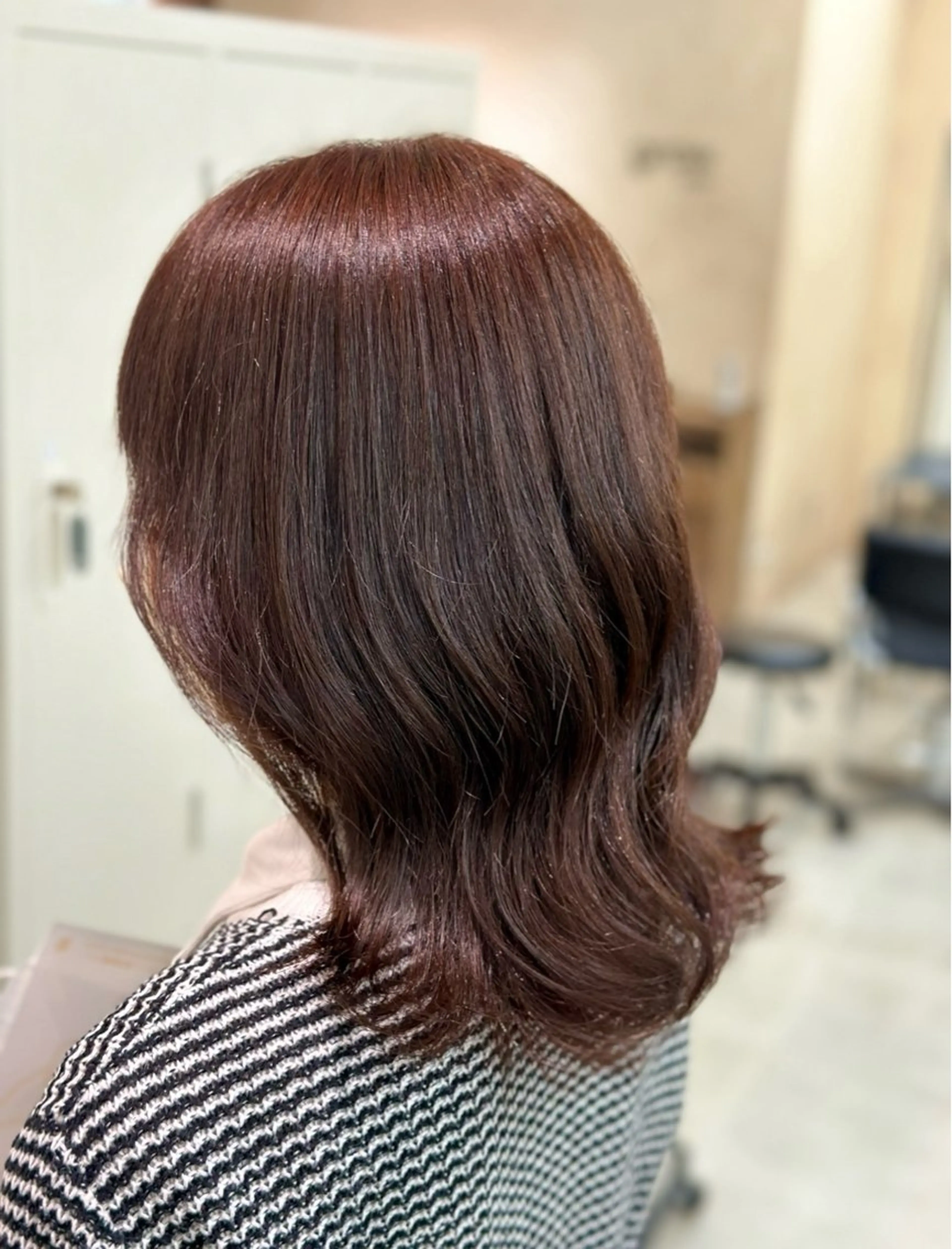 セミロング カラー 🤍透明感カラー🤍 Moeのヘアスタイル