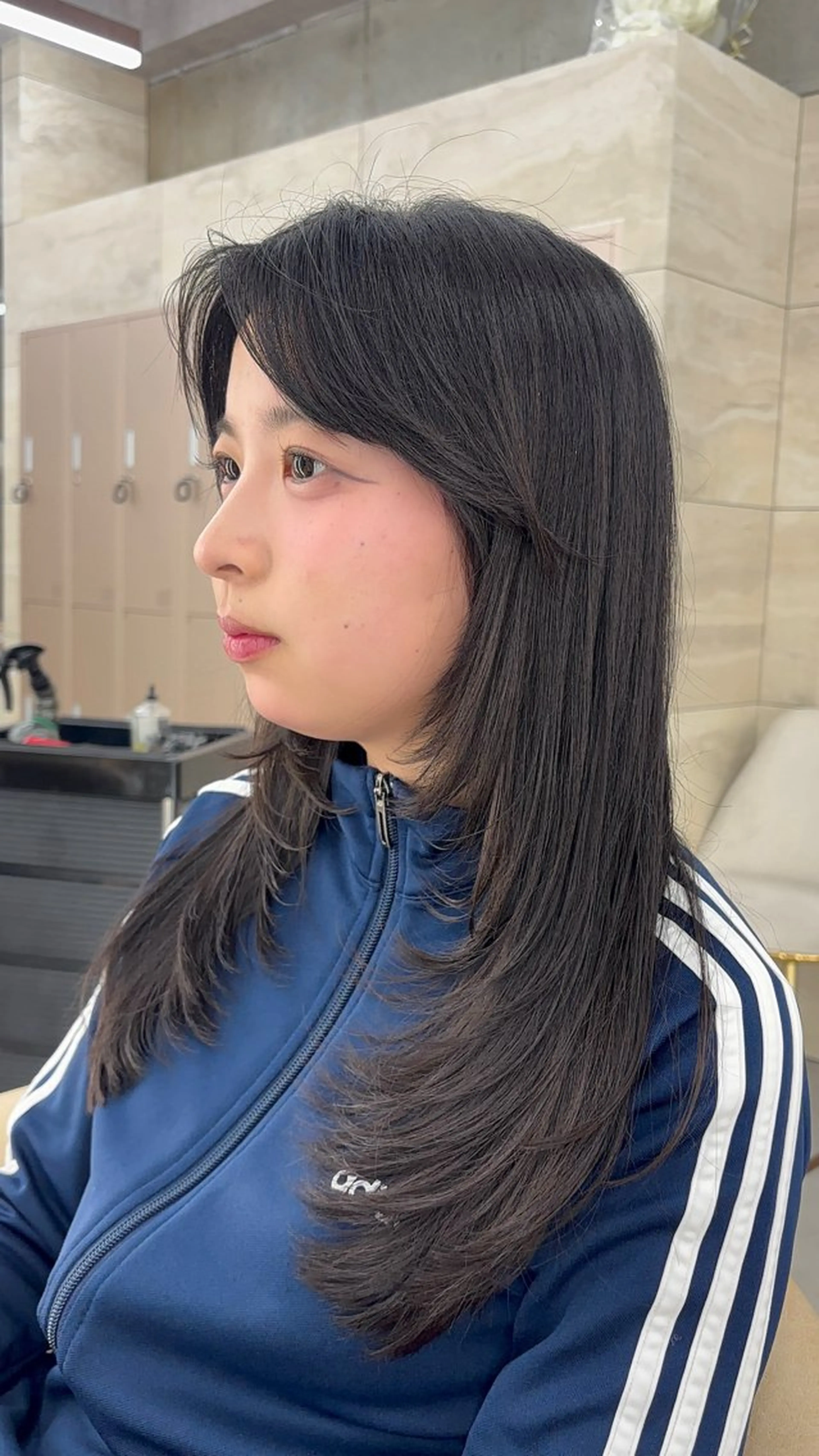 ロング カット トリートメント 垢抜けトレンド レイヤー🩵廣戸楓のヘアスタイル