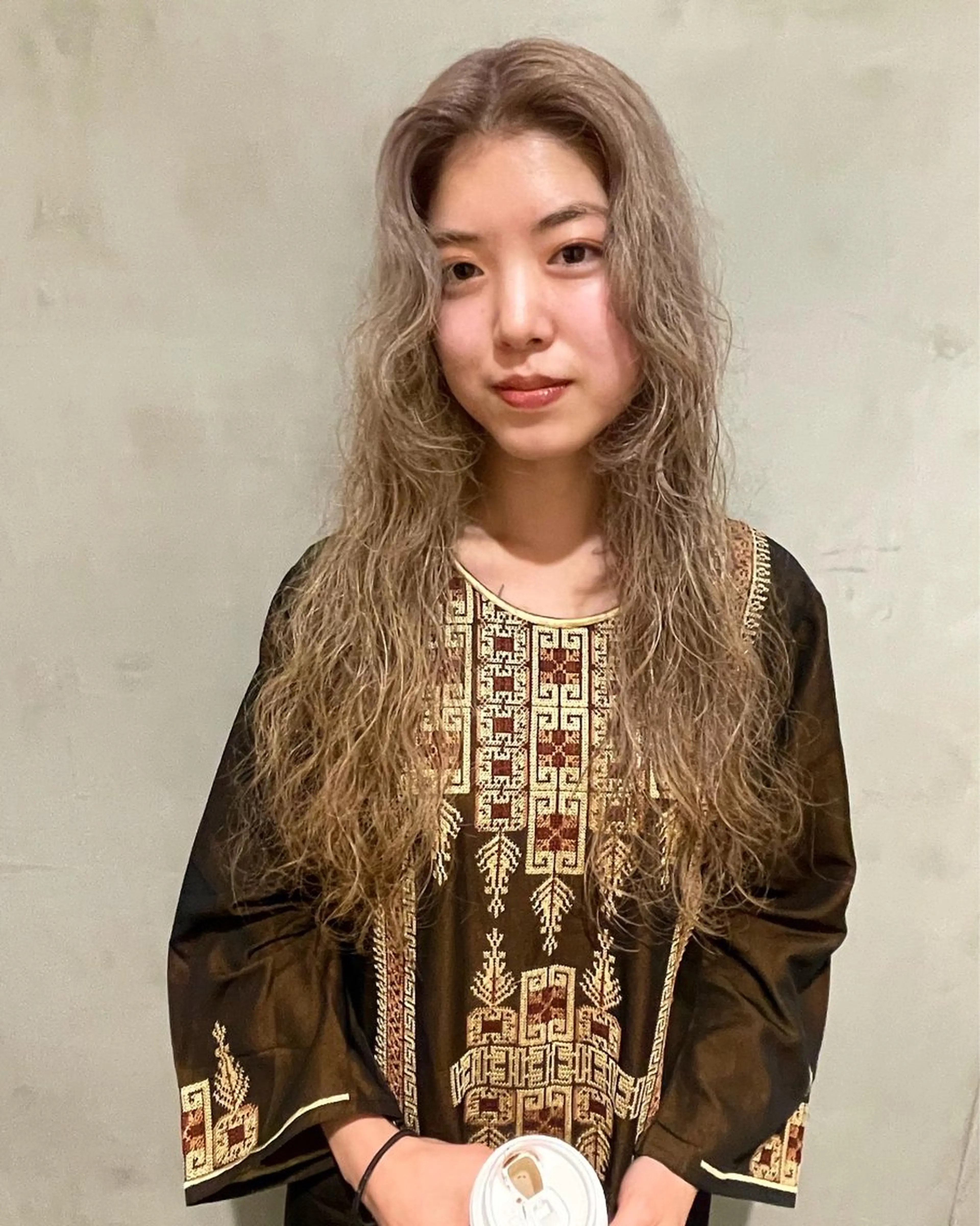 ロング カラー パーマ カット ヘアカラー トリートメント 優作 〜圧倒的信頼〜のヘアスタイル