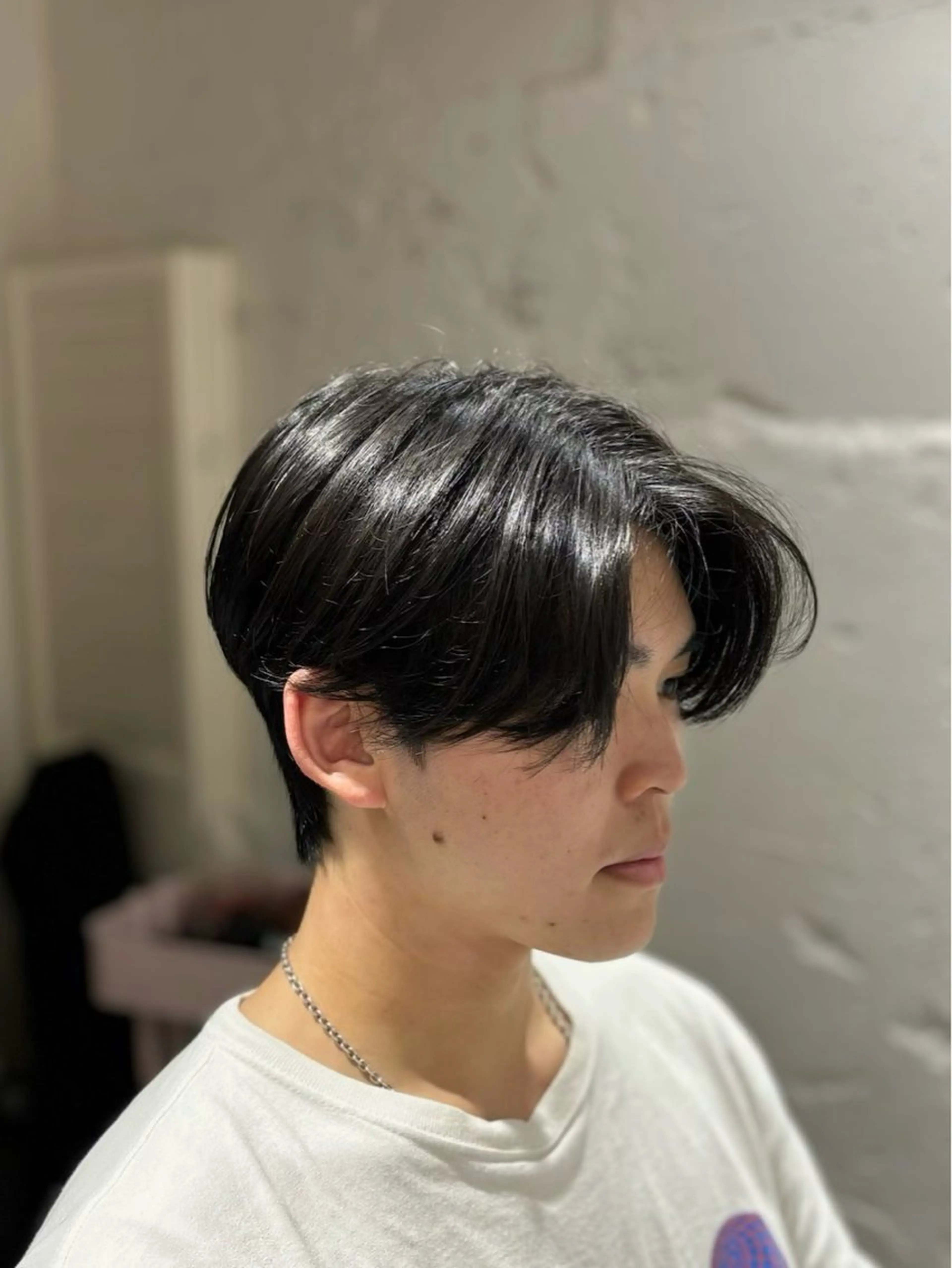 ショート メンズ 韓国メンズヘア/ ダウンパーマ/歩夢のヘアスタイル