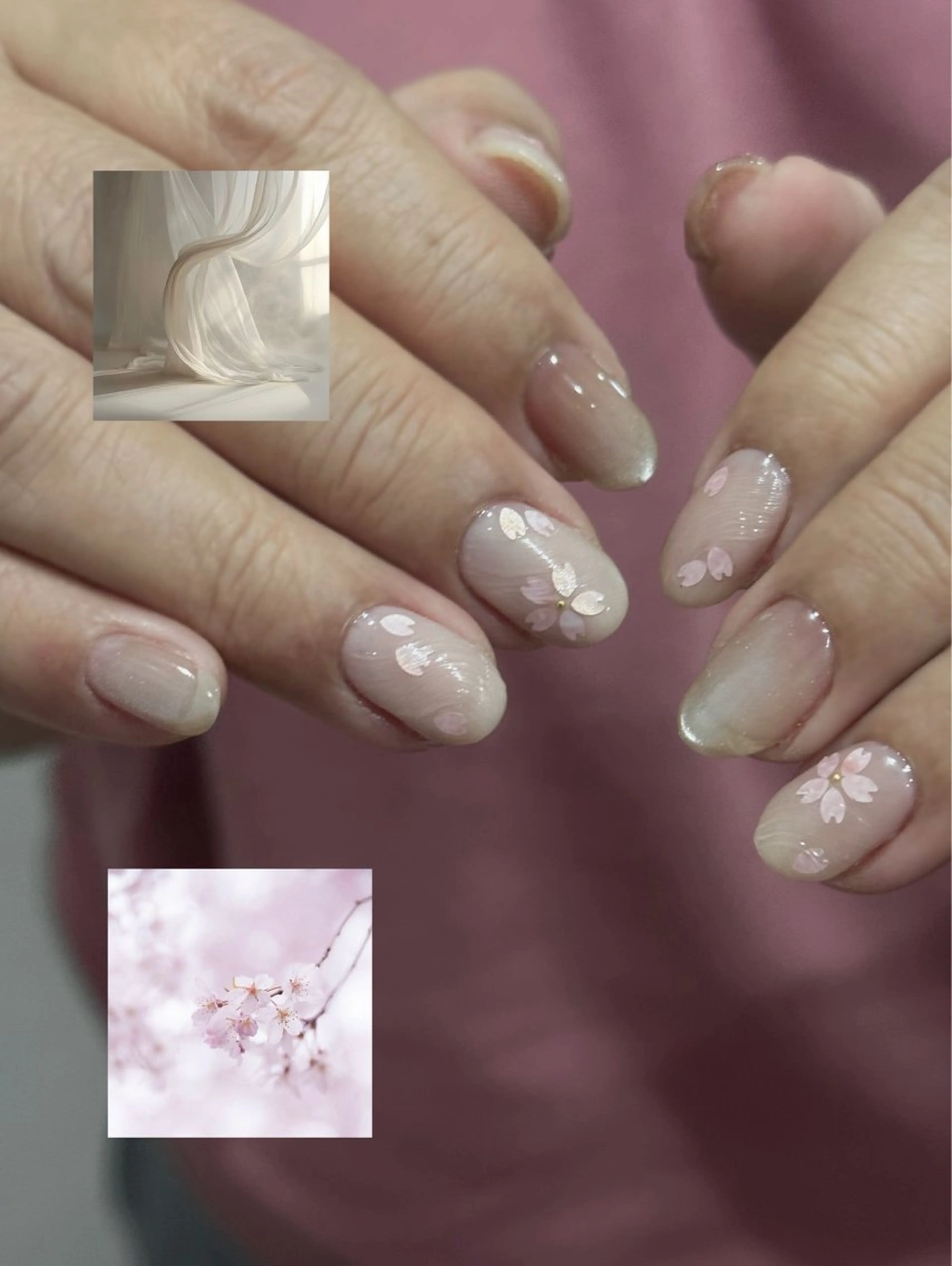 ネイル 春ネイル &robe 銀座店 mayuのネイルデザイン