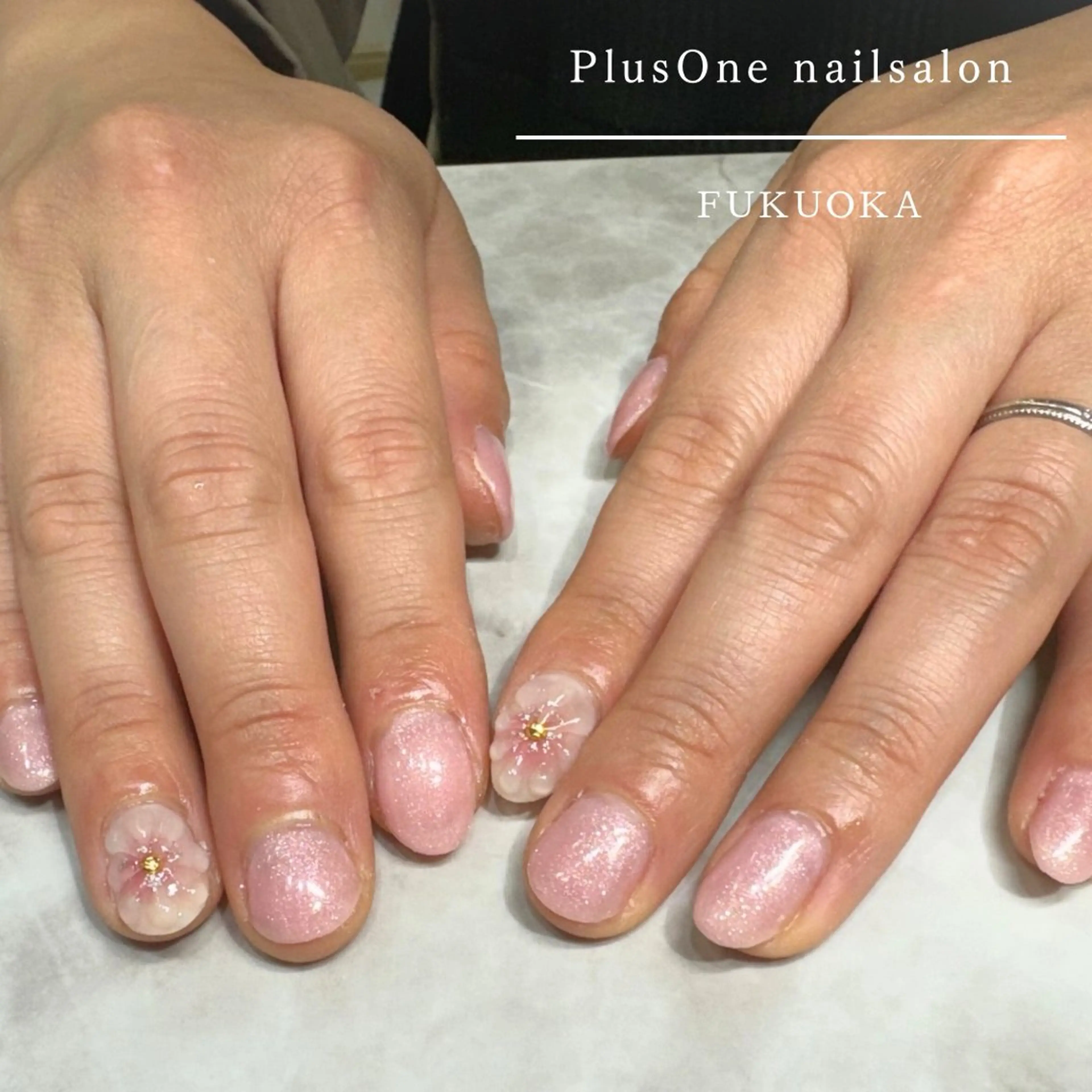 ネイル アートネイル ジェルネイル ハンドネイル PlusOnenailsalon所属・粕屋ネイル＆耳つぼ 🫧Natsumiのネイルデザイン