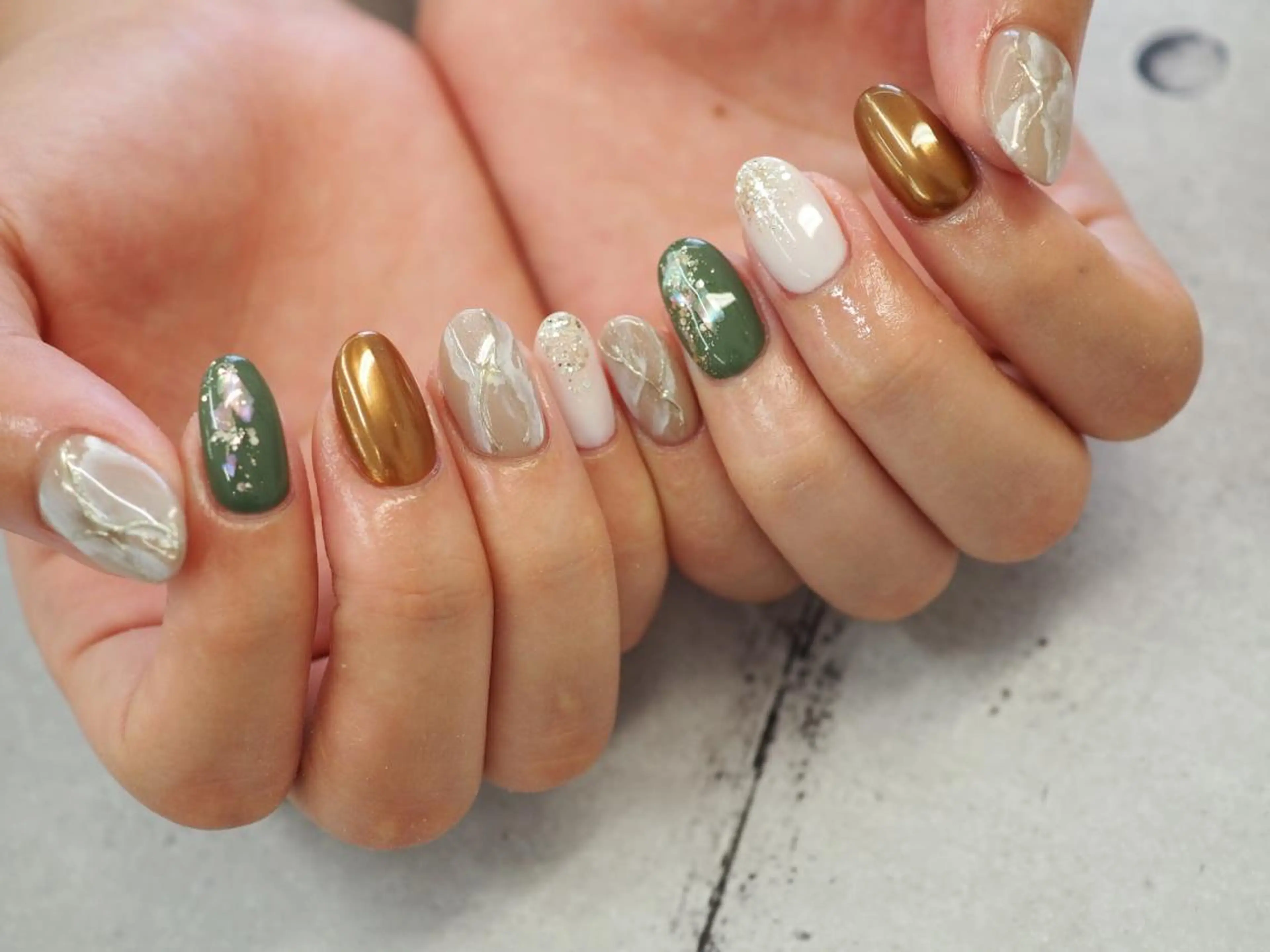 ネイル CYiG nail studio所属・kanai miwaのネイルデザイン