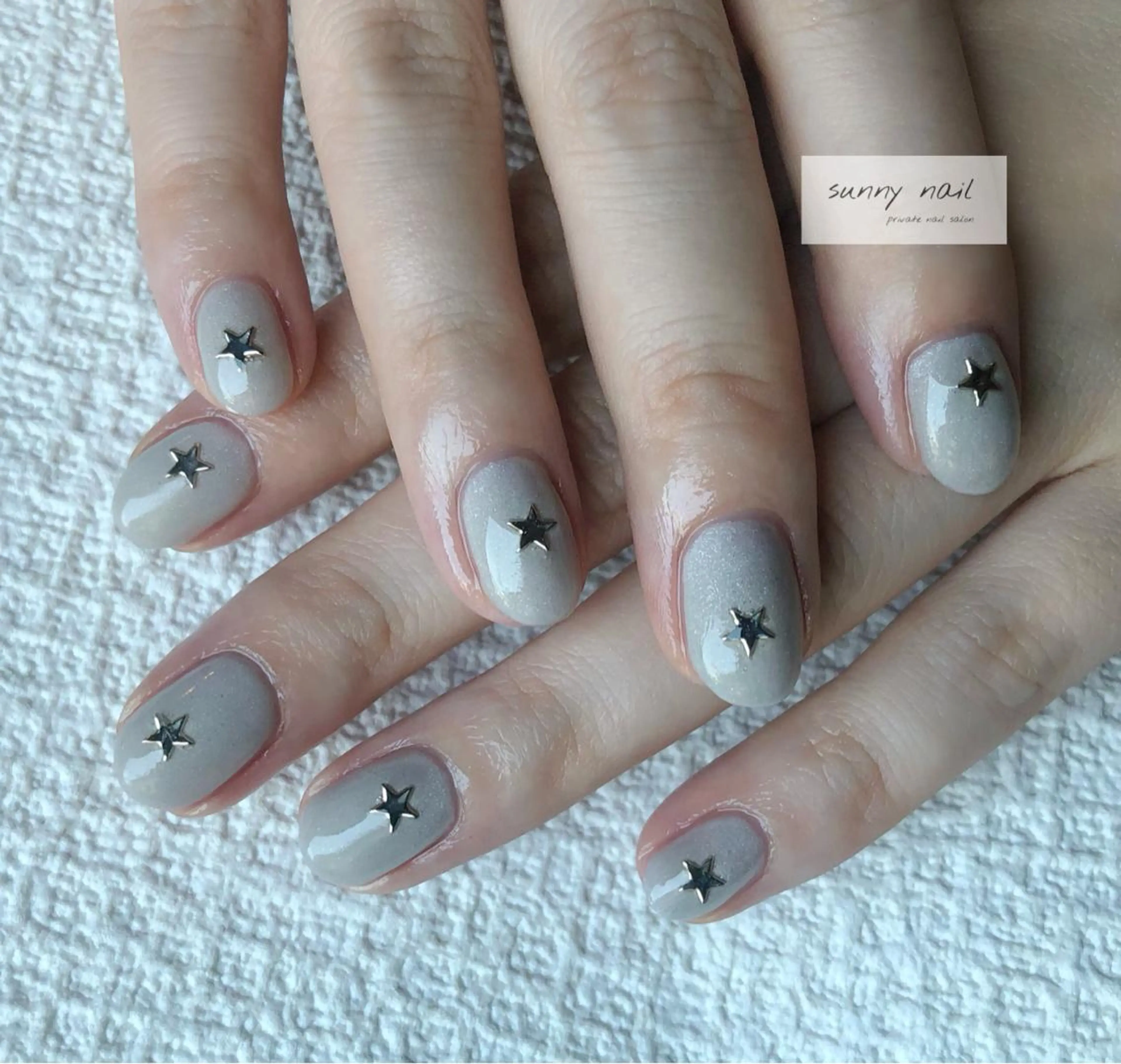 ネイル アートネイル カジュアル ジェルネイル マグネットネイル ニュアンスネイル sunny nailのネイルデザイン