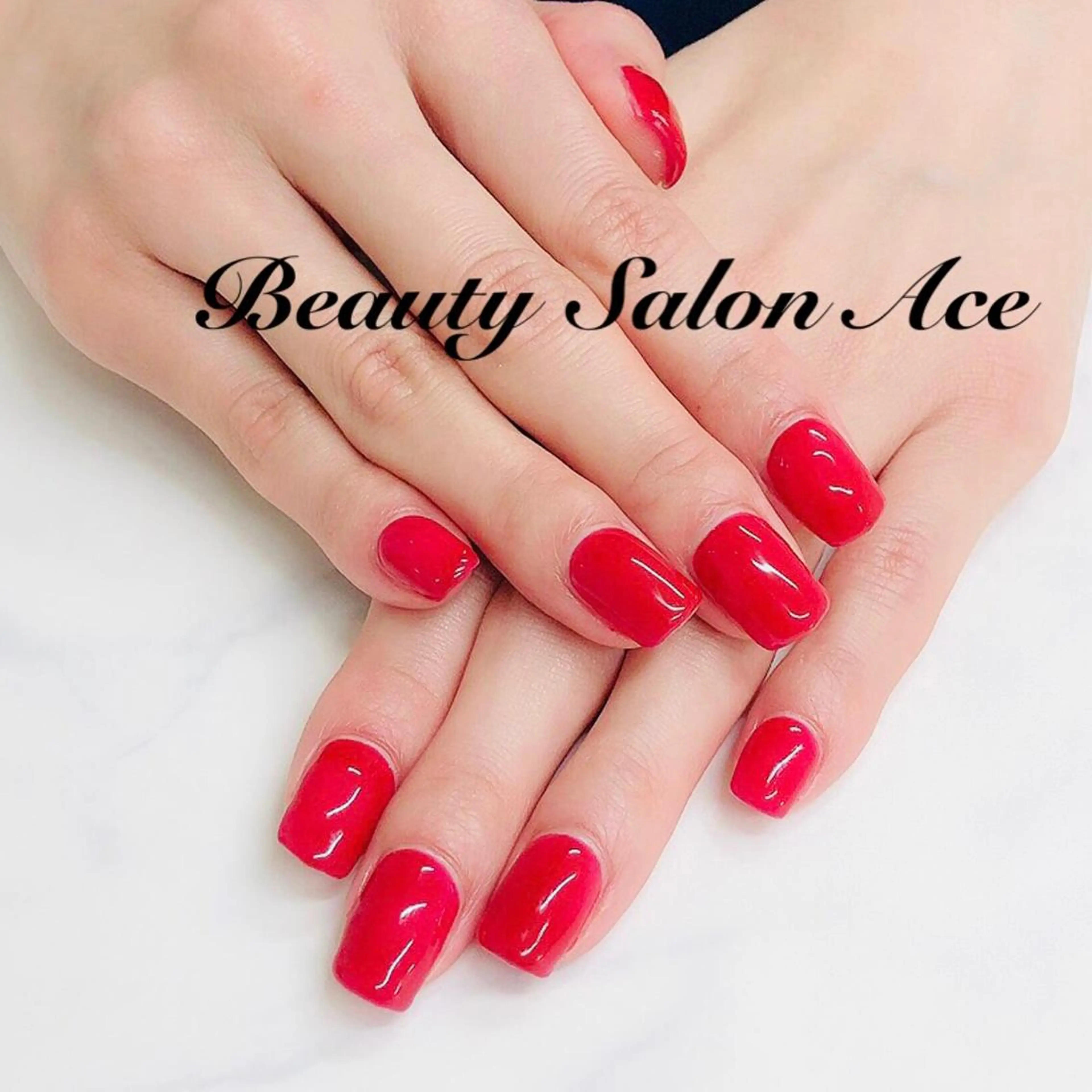 ネイル ワンカラーネイル Beauty Salon Ace（ネイルサロン　エース）所属・池袋フィルイン Ace♡長さだしのネイルデザイン