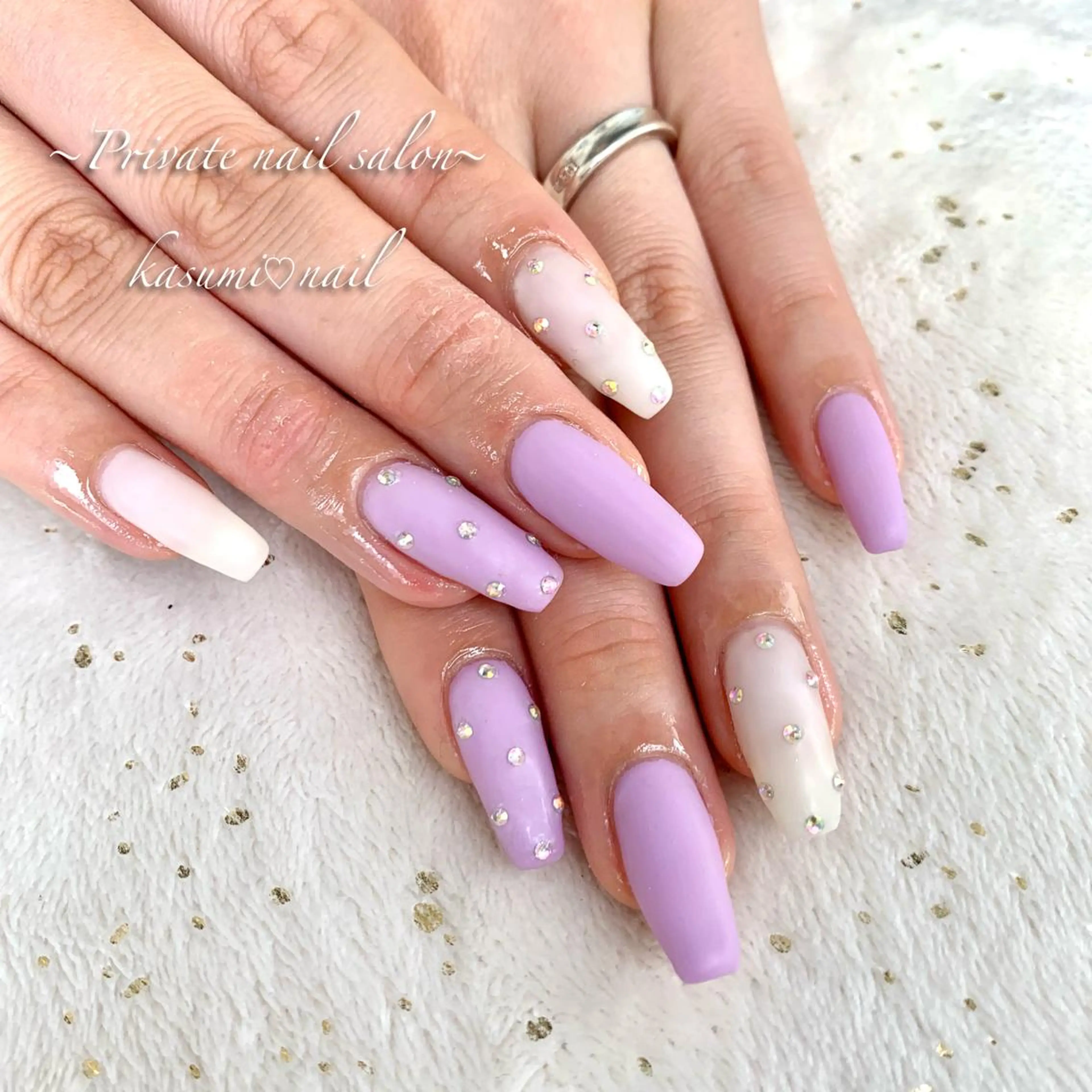 ネイル ニュアンスネイル 春ネイル KASUMI♡ Nailのネイルデザイン